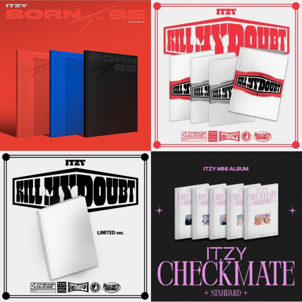 Born To Be (Version C) & Kill My Doubt (Standard) & Kill My Doubt (Limited Edition) & Checkmate (Standard Edition)