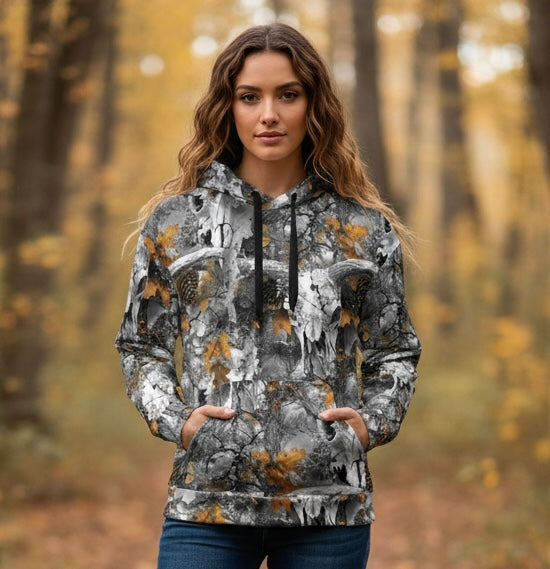 The Casual Camo Company Skull Camo Hoodie