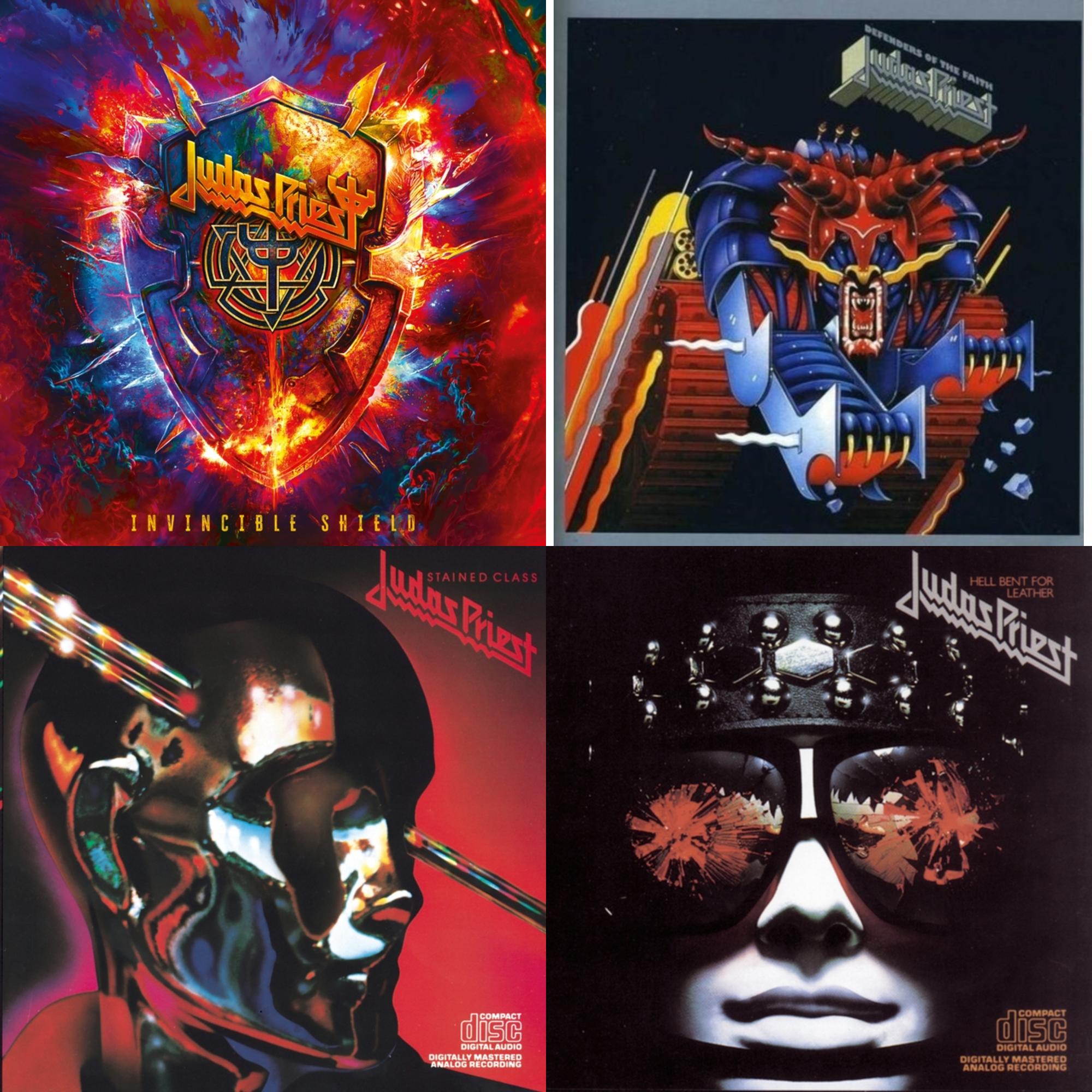 Invincible Shield & Defenders Of The Faith & Stained Class & Hell Bent For Leather