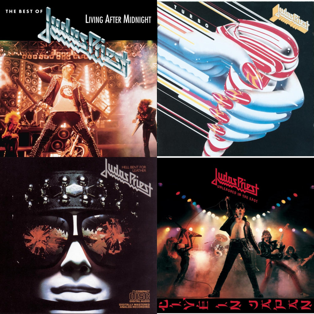 Best Of Judas Priest: Living After Midnight & Turbo & Hell Bent For Leather & Unleashed In The East