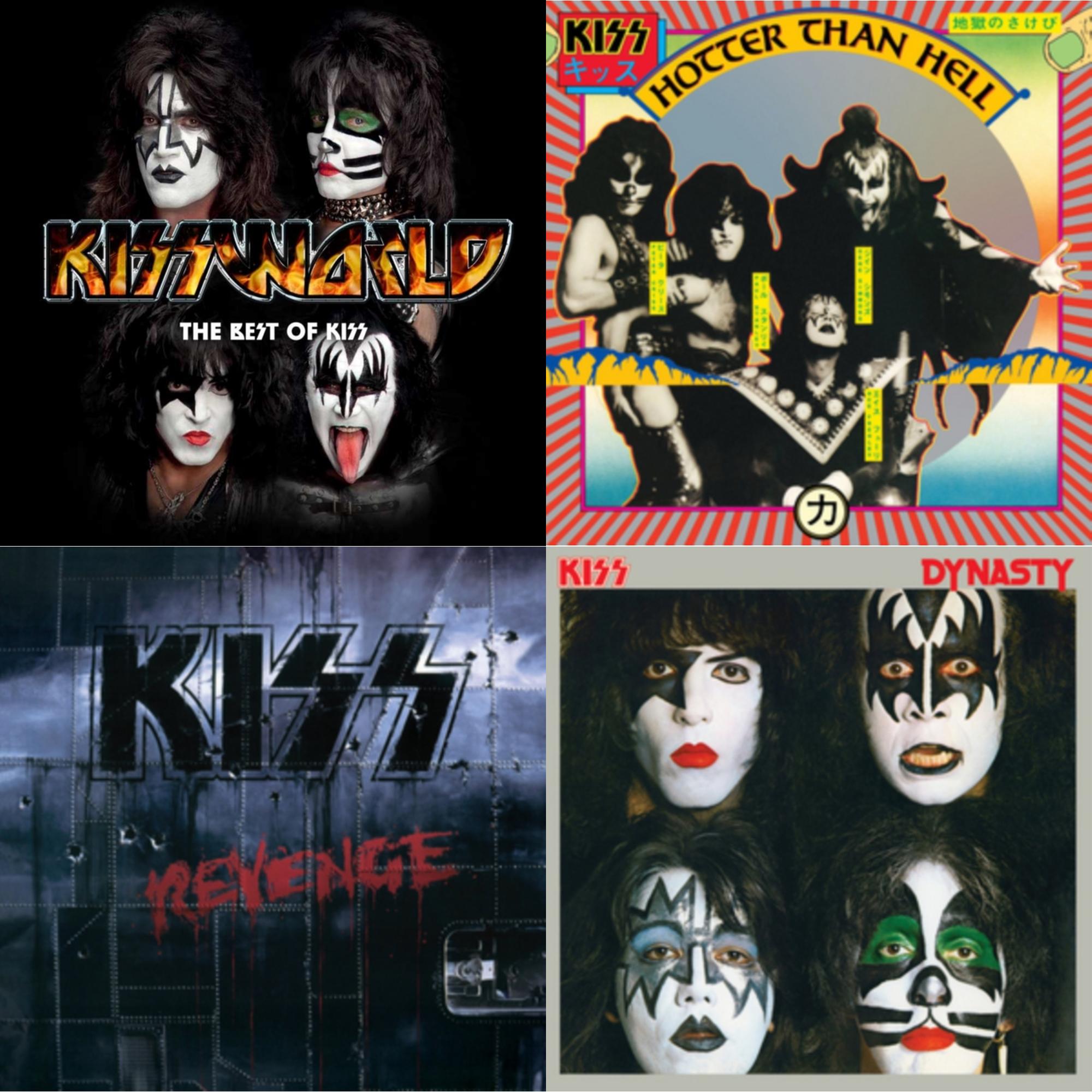 Revenge & Dynasty & Hotter Than Hell & Kissworld - The Best Of Kiss (2 LP)
