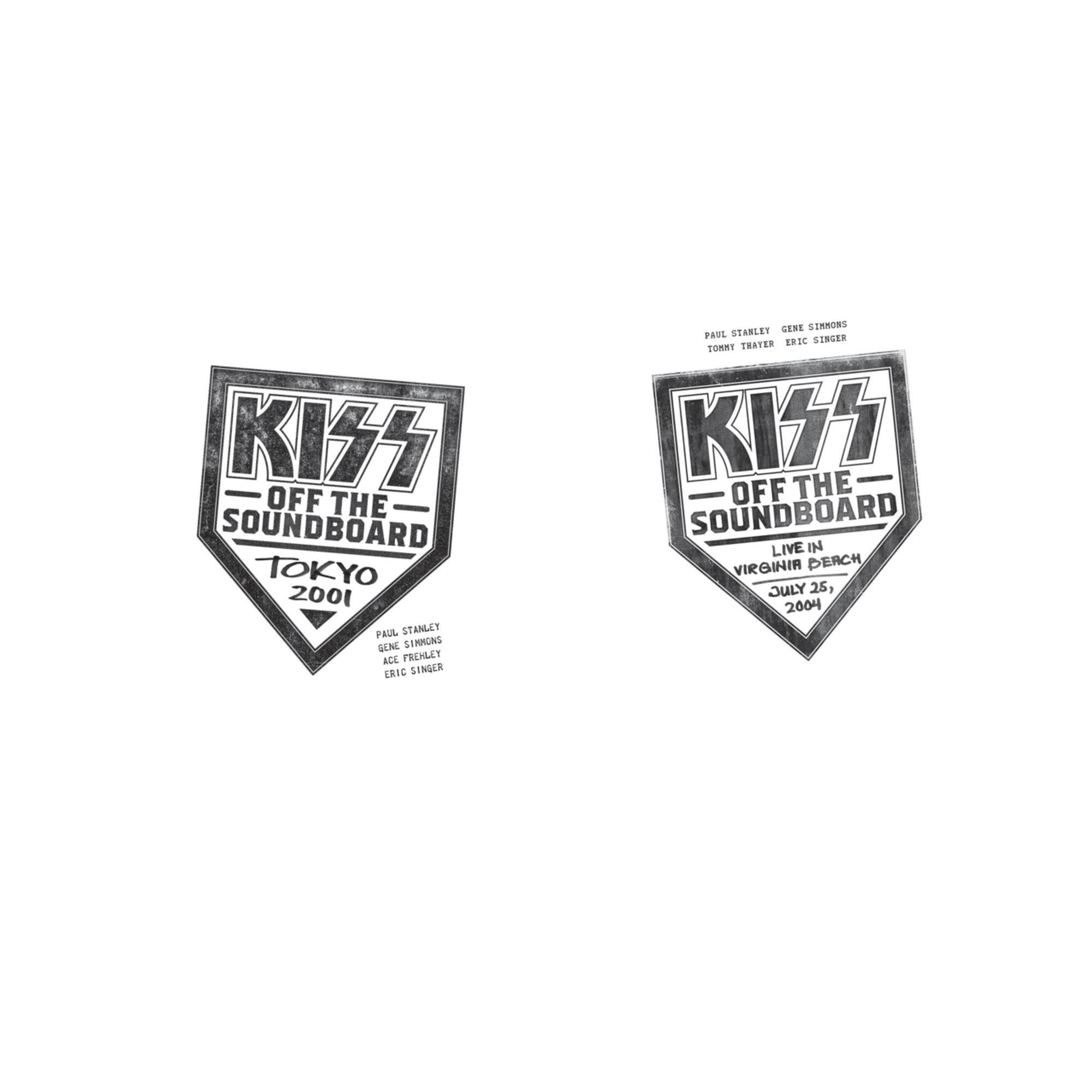Kiss Off The Soundboard: Tokyo 2001 (3LP) & Kiss Off The Soundboard: Live In Virginia Beach (3LP)