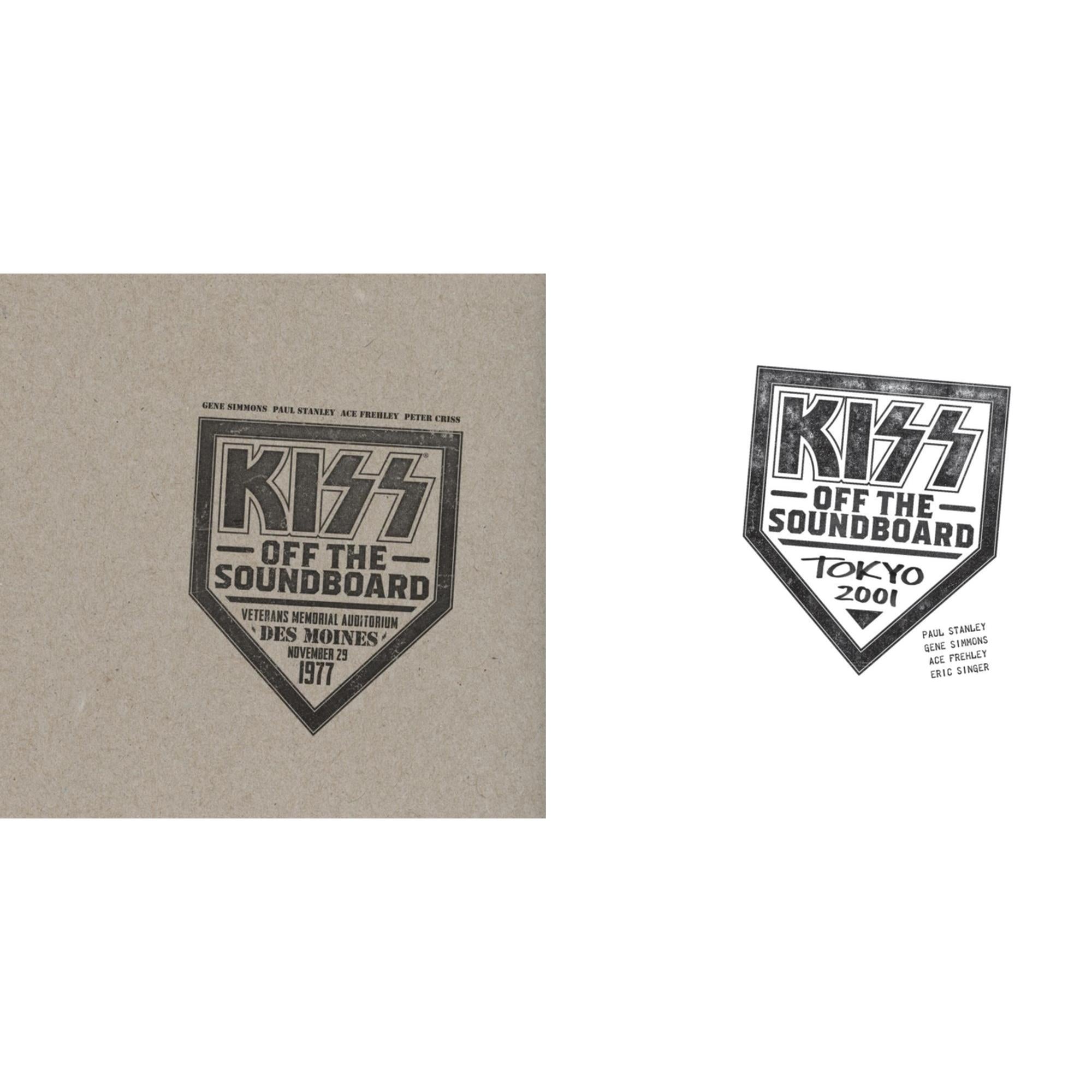 Kiss - Kiss Off The Soundboard: Tokyo 2001 (3LP) & Kiss Off The Soundboard: Live In Des Moines (2LP)
