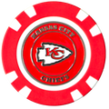 Officially Licensed Kansas City Chiefs Poker Chip Ball Marker