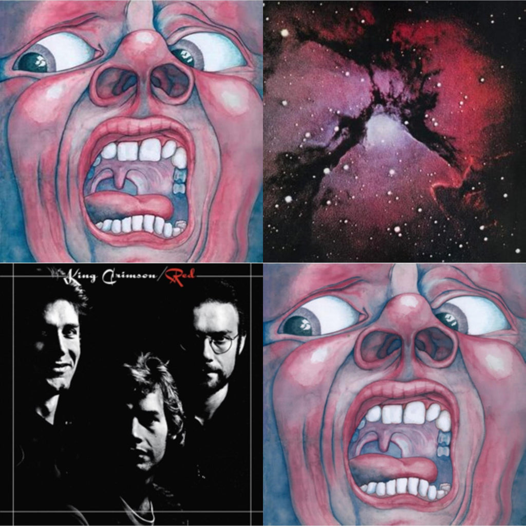 In The Court Of Crimson (200G/Remix/Ltd) & Islands (200G/Remix/Ltd) & Red (200G) & In The Court Of The Crimson King (200G)