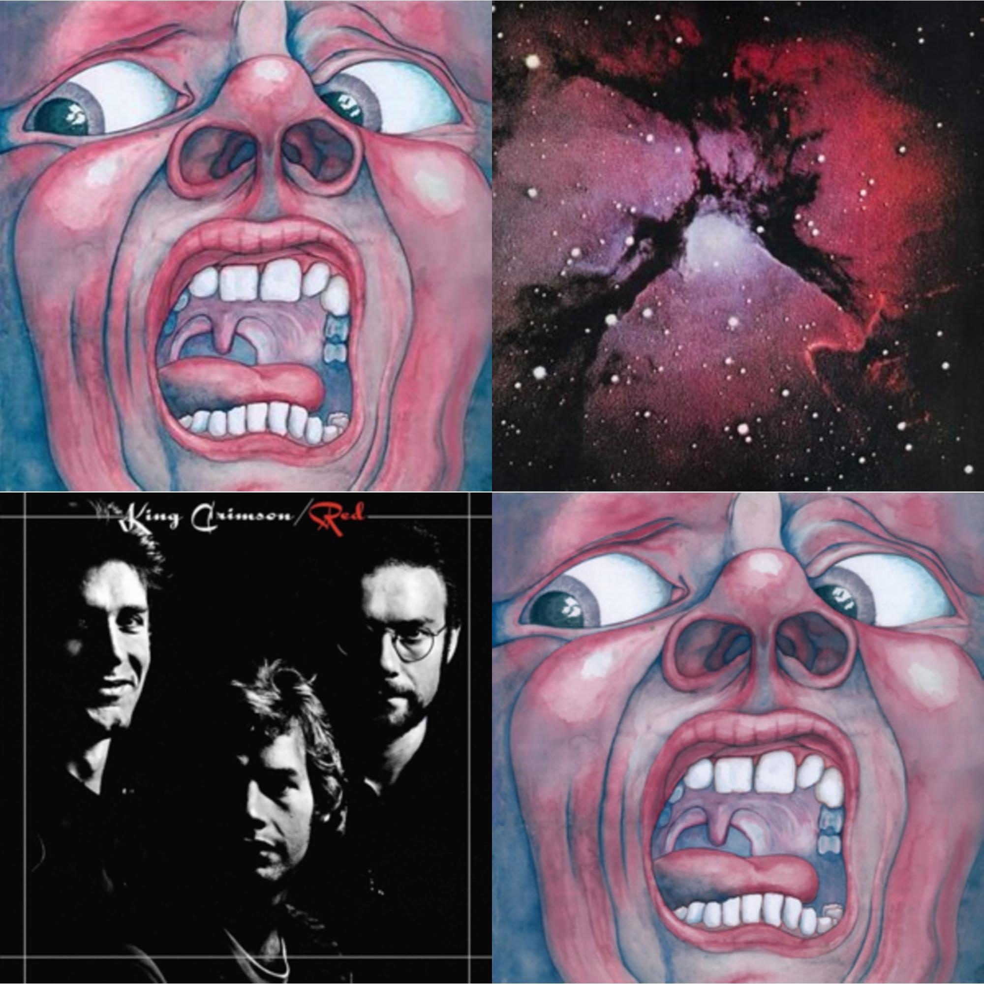In The Court Of Crimson (200G/Remix/Ltd) & Islands (200G/Remix/Ltd) & Red (200G) & In The Court Of The Crimson King (200G)