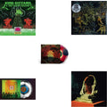 I'm In Your Mind Fuzz & Murder Of The Universe (Transparent Green W/Mustard Yelow Splatter LP Vinyl) & Infest The Rats' Nest (Red/Black LP Vinyl) & Nonagon Infinity (Yellow/Red/Black LP Vinyl) & Float Along - Fill Your Lungs (Venusian Sky Color LP Vinyl)