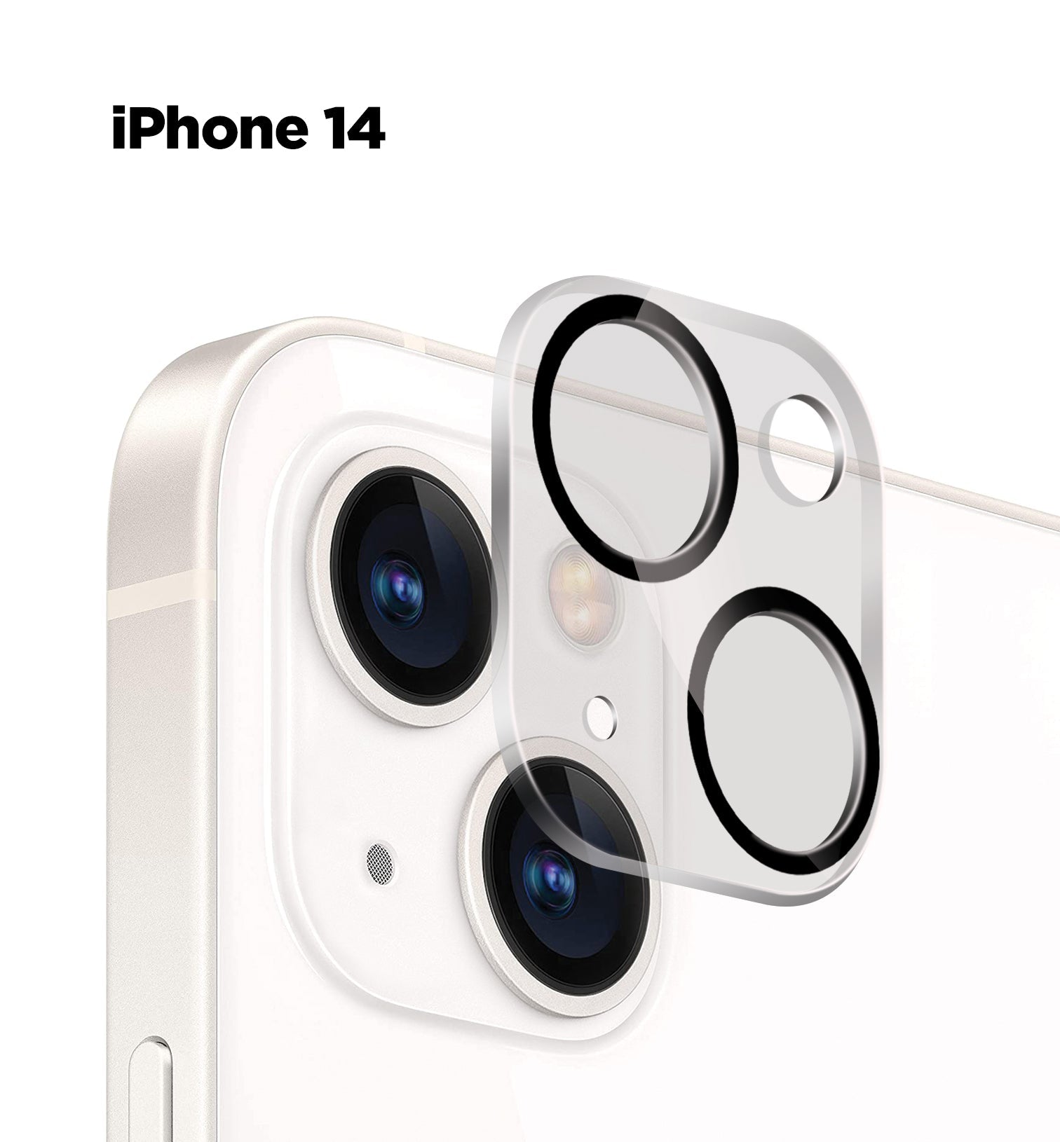 xBase Base iPhone 14 (6.1) - Camera Lens Tempered Glass Protector