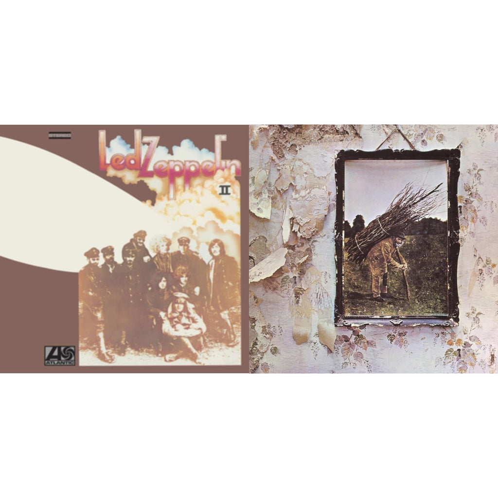 Led Zeppelin Ii (180G/Remastered) & Led Zeppelin Iv (Clear LP Vinyl/180G) (Atl75)