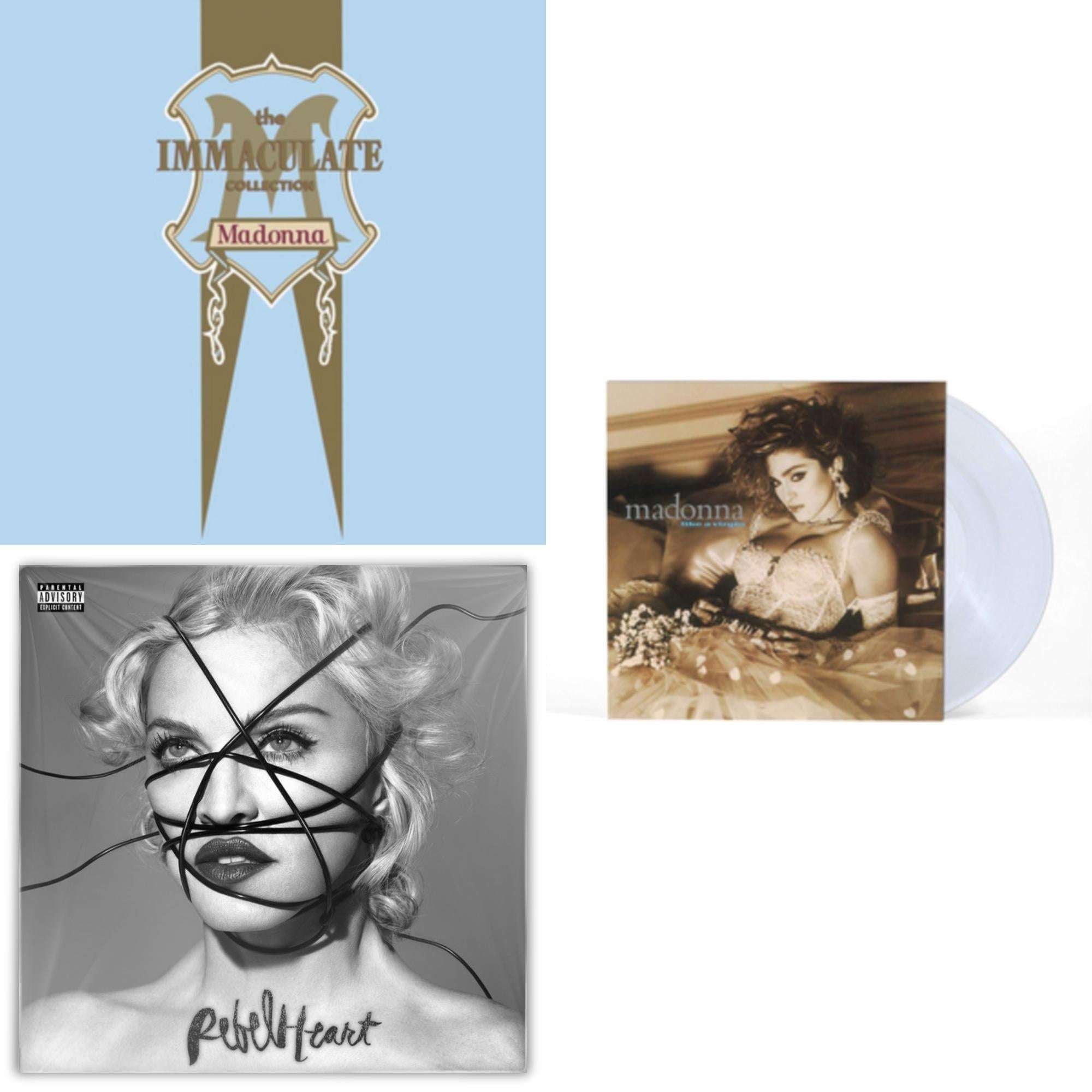 Rebel Heart & Like A Virgin & Immaculate Collection (2LP)