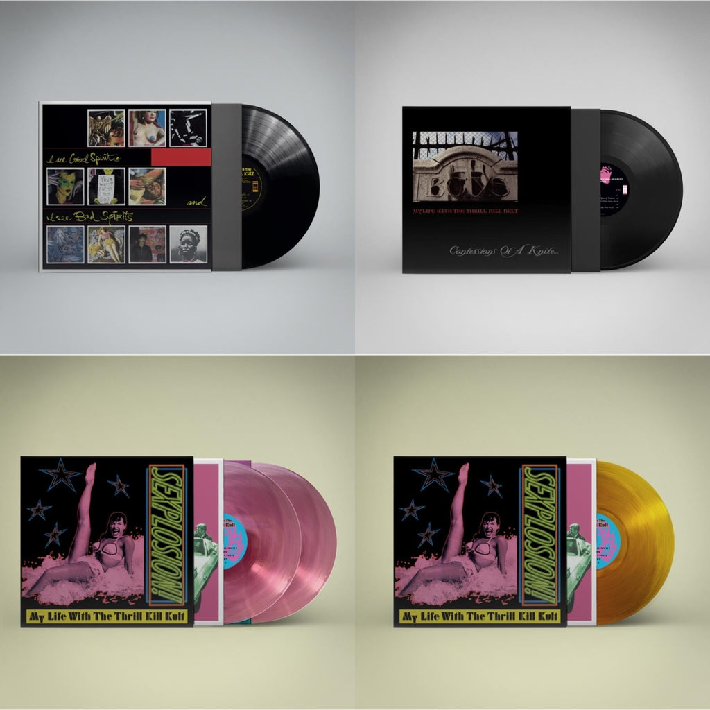 I See Good Spirits & I See Bad Spirits (Ams Exclusive) & Confessions Of A Knife & Sexplosion! (2LP/Reissue/Pink Vinyl) & Sexplosion! (Reissue/Limited/Orange LP Vinyl)