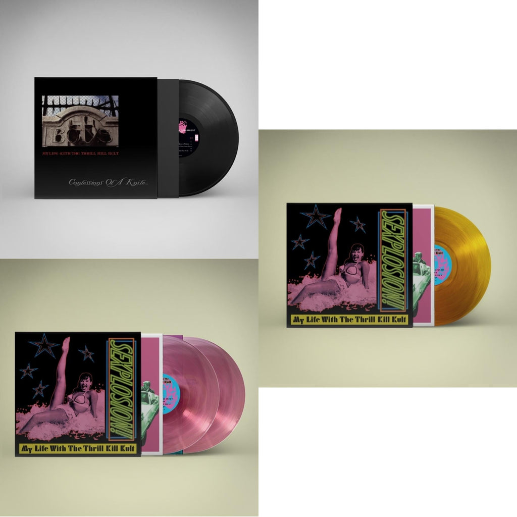 Confessions Of A Knife & Sexplosion! (2LP/Reissue/Pink Vinyl) & Sexplosion! (Reissue/Limited/Orange LP Vinyl)