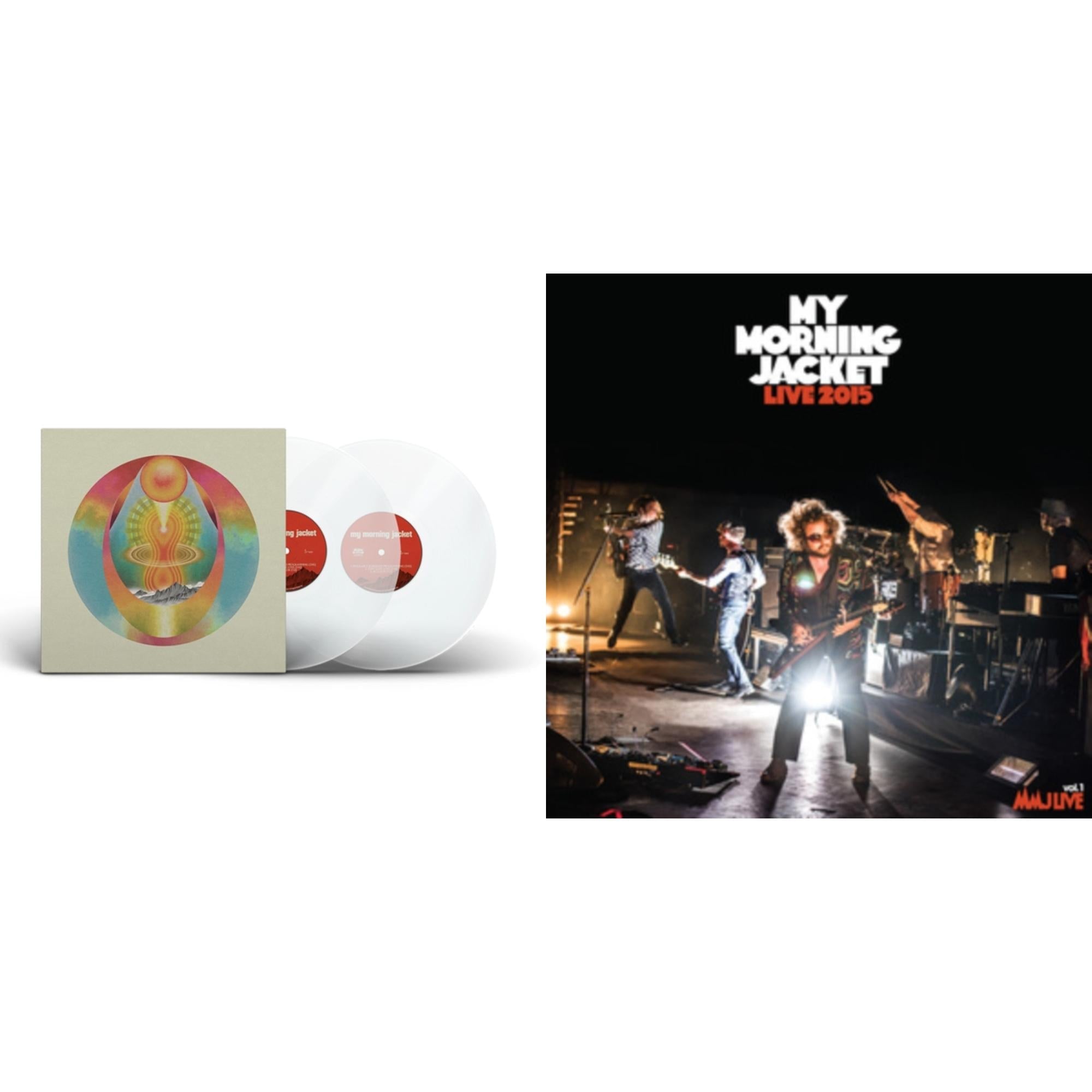 Live 2015 (White Vinyl/3LP) & My Morning Jacket (Clear Vinyl/2LP)
