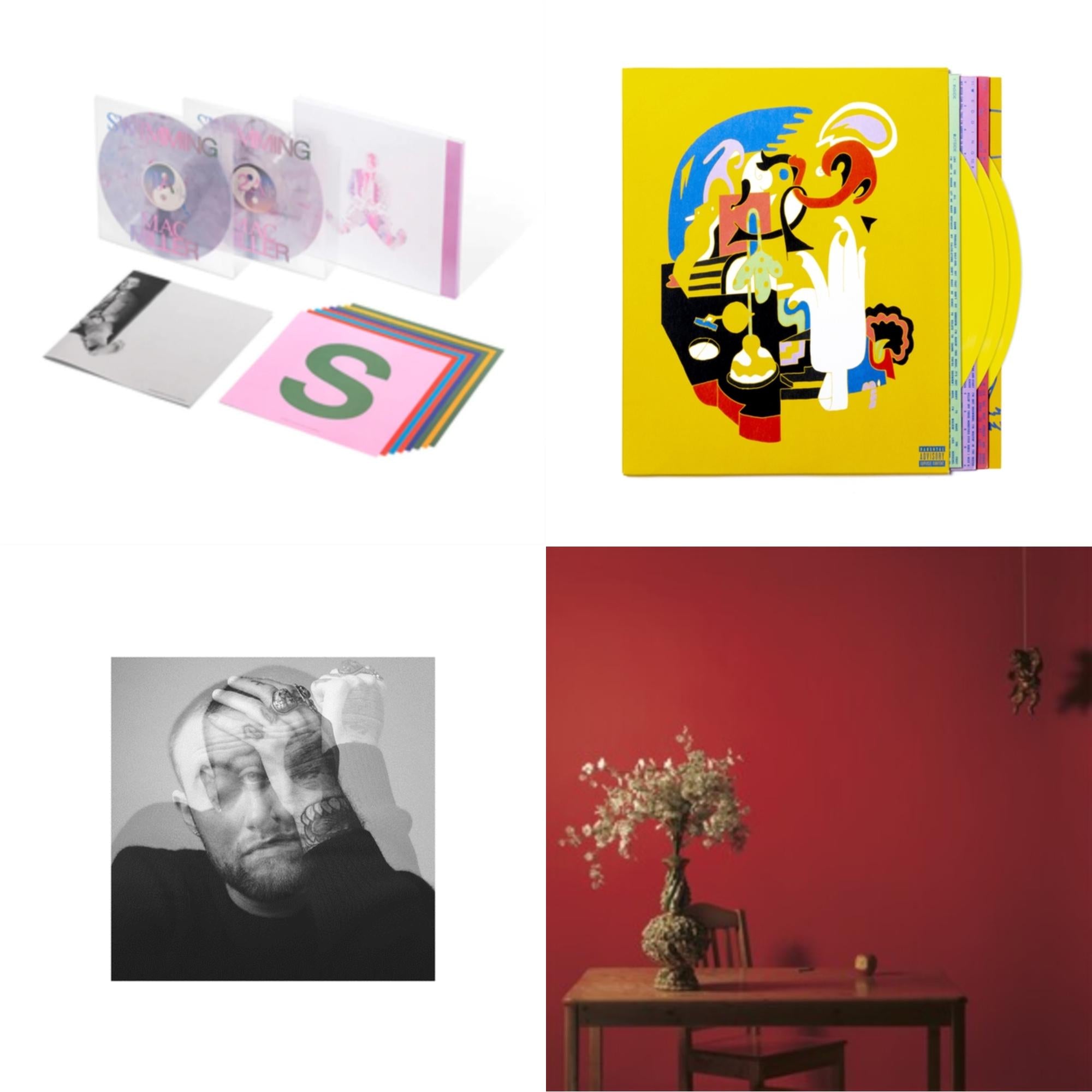 Swimming (5 Year) (2LP/Milky Clear/Hot Pink/Sky Blue Marble Vinyl) & Faces (3LP/Yellow Vinyl) & Circles (2LP/Clear Vinyl) & Watching Movies With The Sound Off (10 Year Anniversary/Galaxy Vinyl/2LP/180G/10Inch Picture Disc)