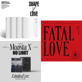 Monsta X - Fatal Love: Vol. 3 & No Limit (Limited Ver.) & Shape Of Love - CD Bundle