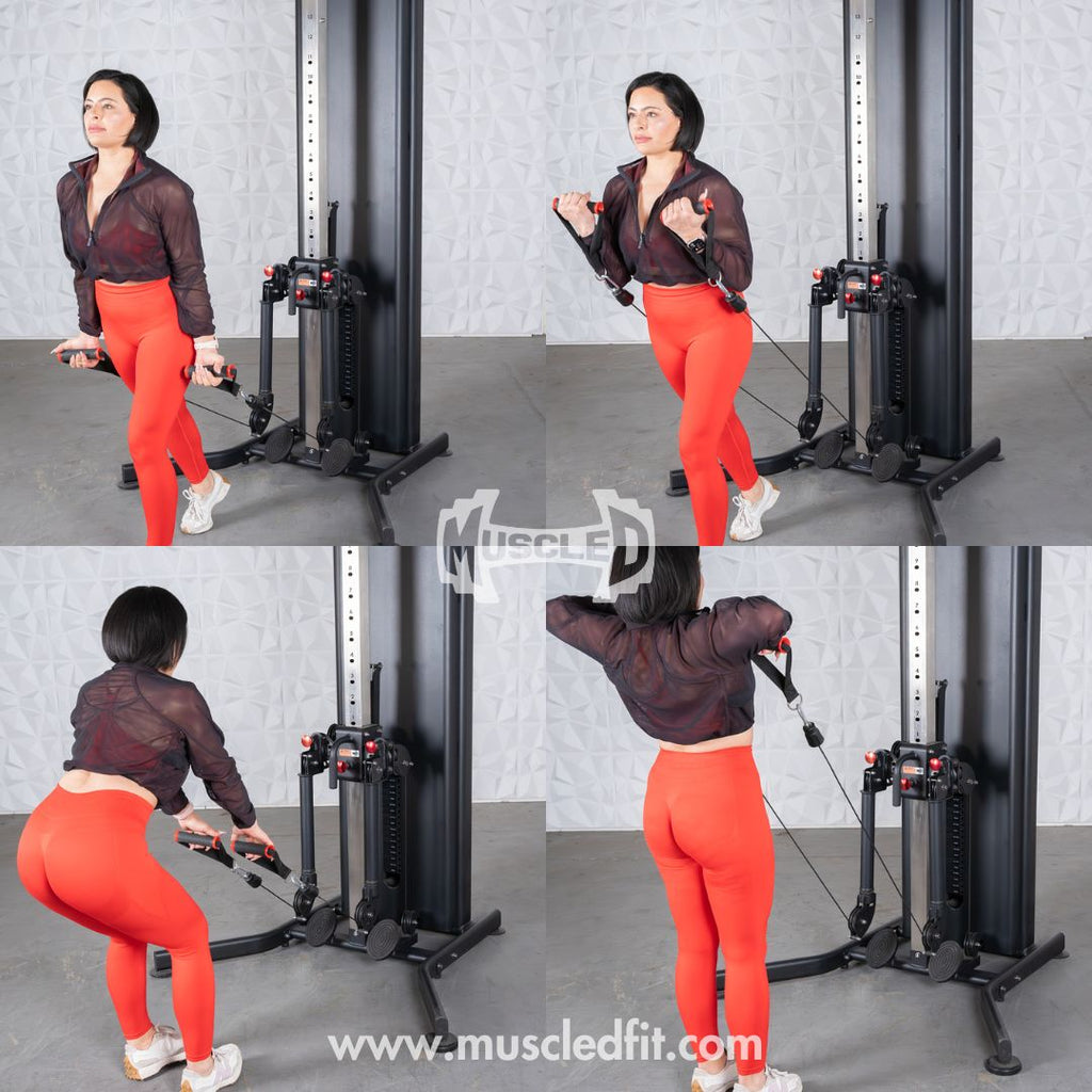 Dual Adjustable Functional Trainer | Muscle D Fitness Full-Body Machine