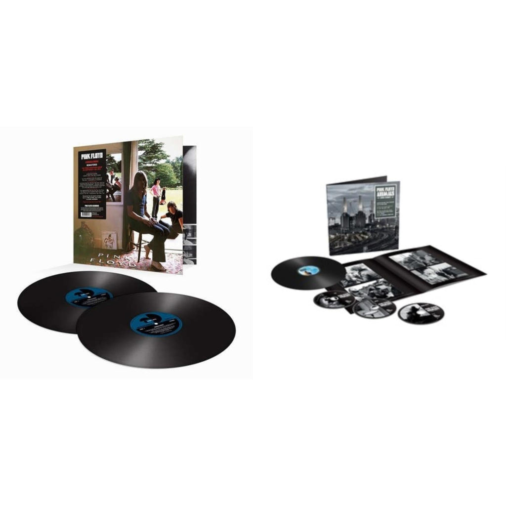 Animals (2018 Remix) (LP/CD/DVD/Blu-Ray/180G) & Ummagumma (2LP/180G/2016 Version/Gatefold)