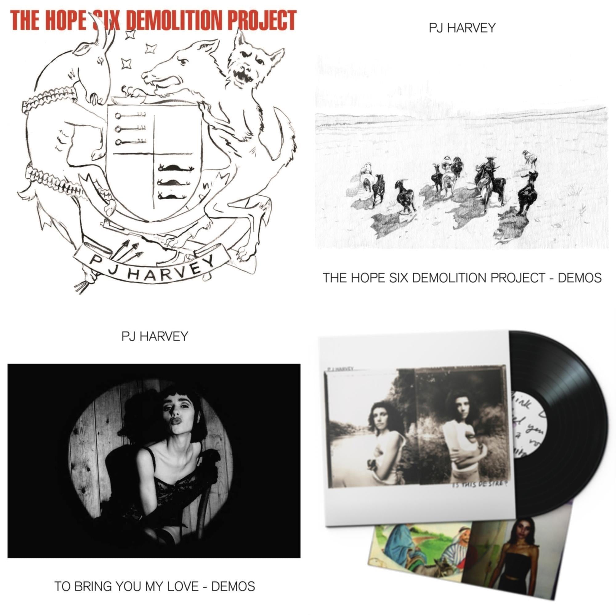 Hope Six Demolition Project & Hope Six Demolition Project - Demos & To Bring You My Love - Demos & Is This Desire? (2020 Reissue)