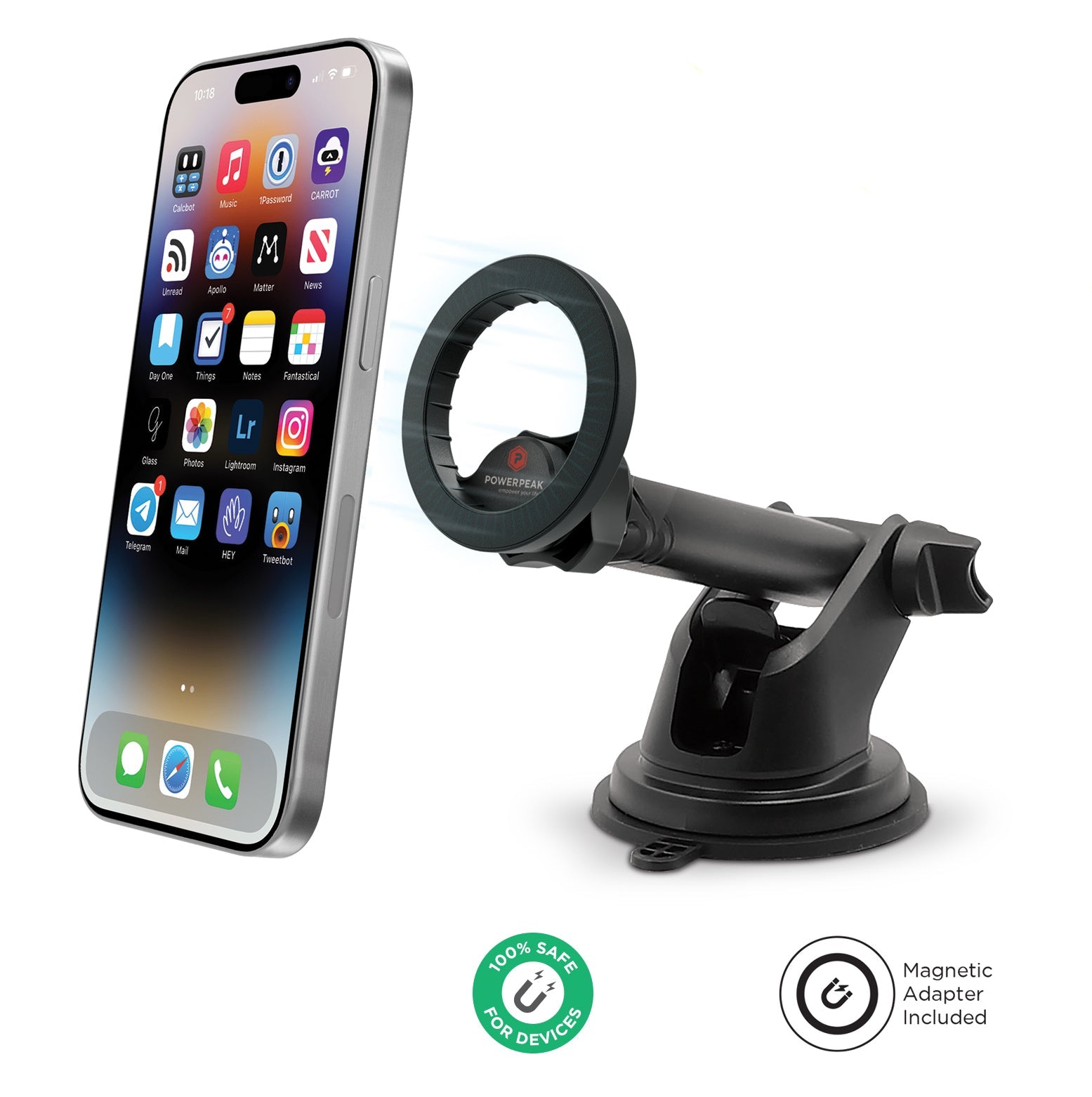 PowerPeak ProMount-Dash for Magsafe