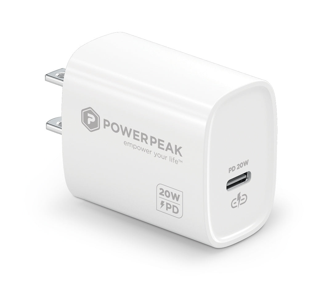 PowerPeak 20W USB-C Power Adapter PD