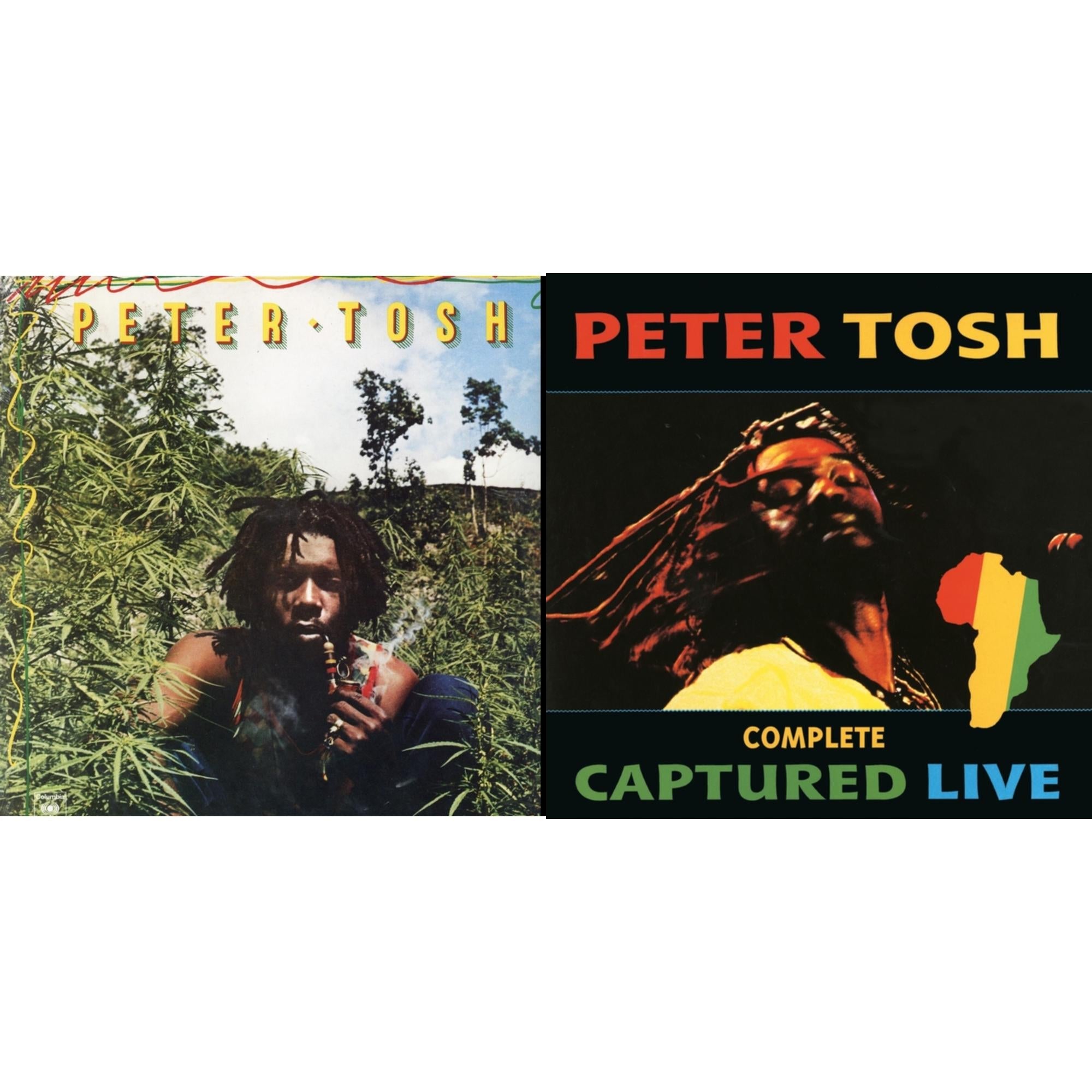 Peter Tosh - Complete Captured Live (Blue, Yellow, Red, Orange Marbled LP Vinyl) & Legalize It
