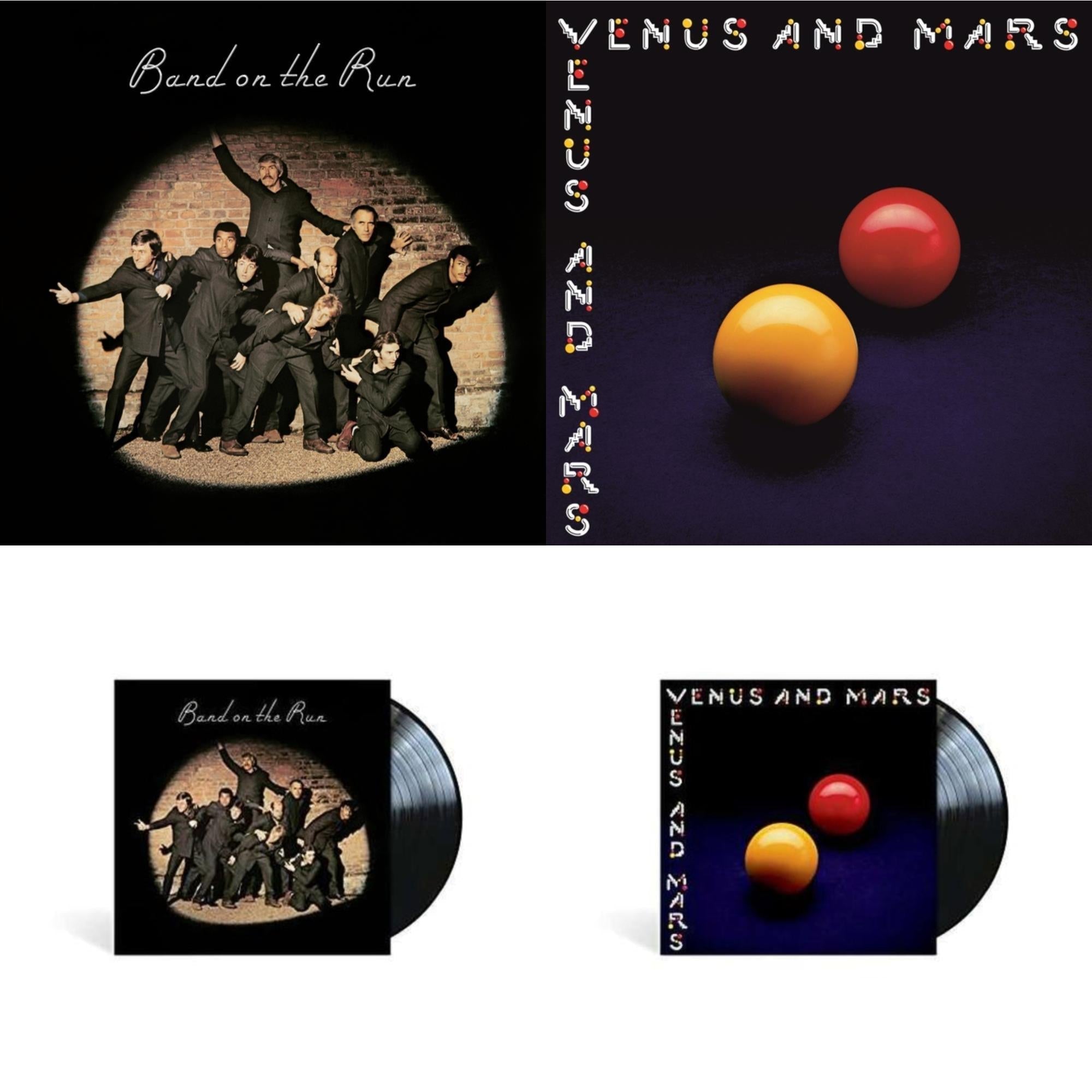 Band On The Run (Half-Speed) & Venus & Mars (50Th Anniversary) (180G/Half-Speed) & Band On The Run & Venus & Mars
