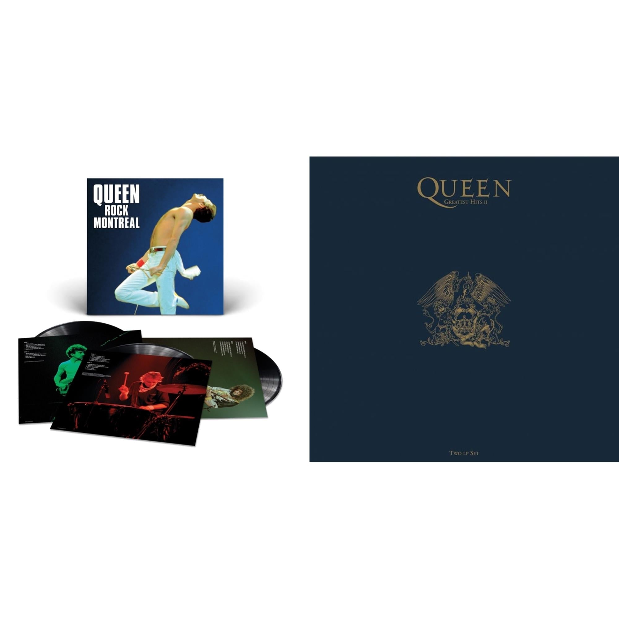 Queen - Greatest Hits 2 (180G/Dl Card) & Queen Rock Montreal (3LP)