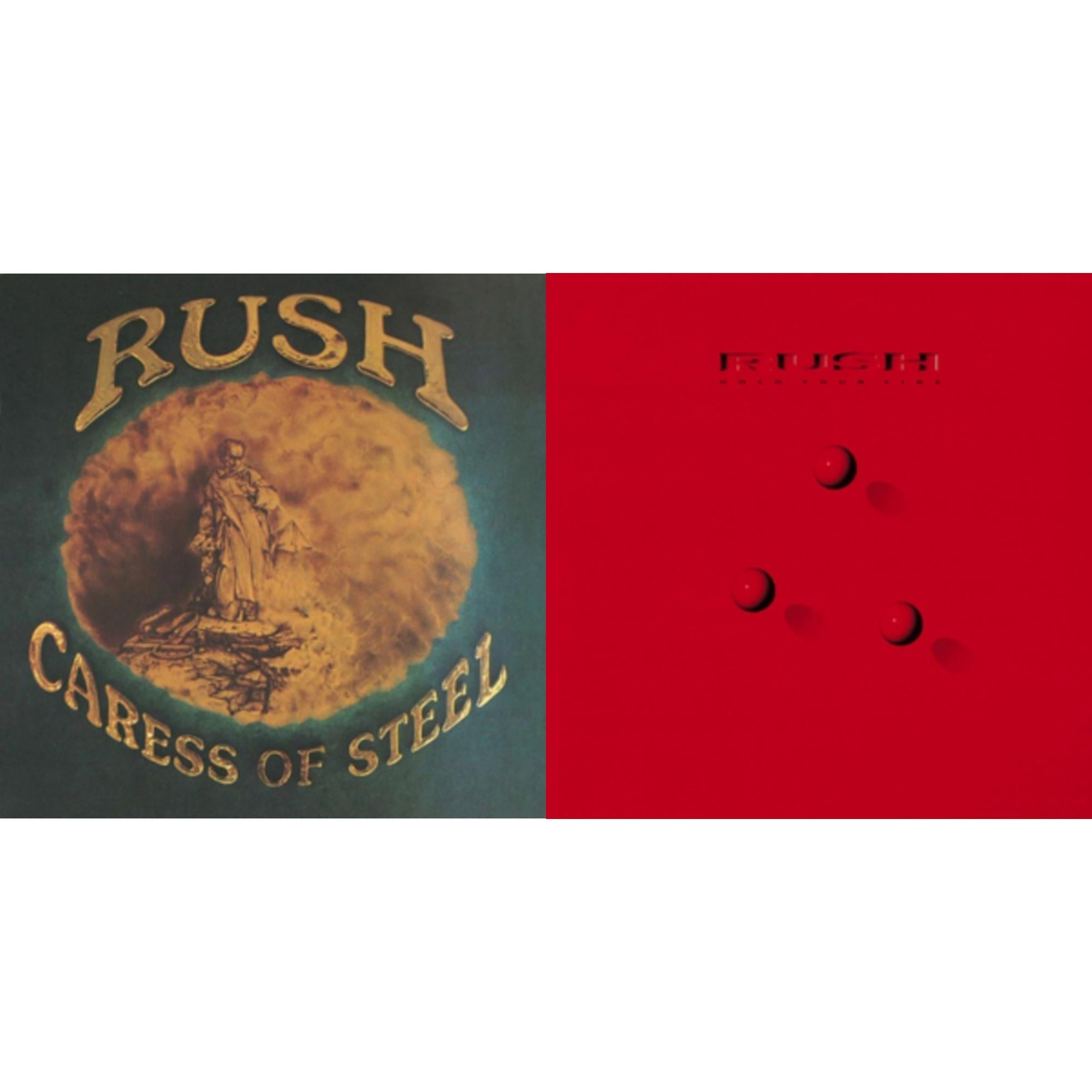 Caress Of Steel (180G/Dl Card) & Hold Your Fire (180G)