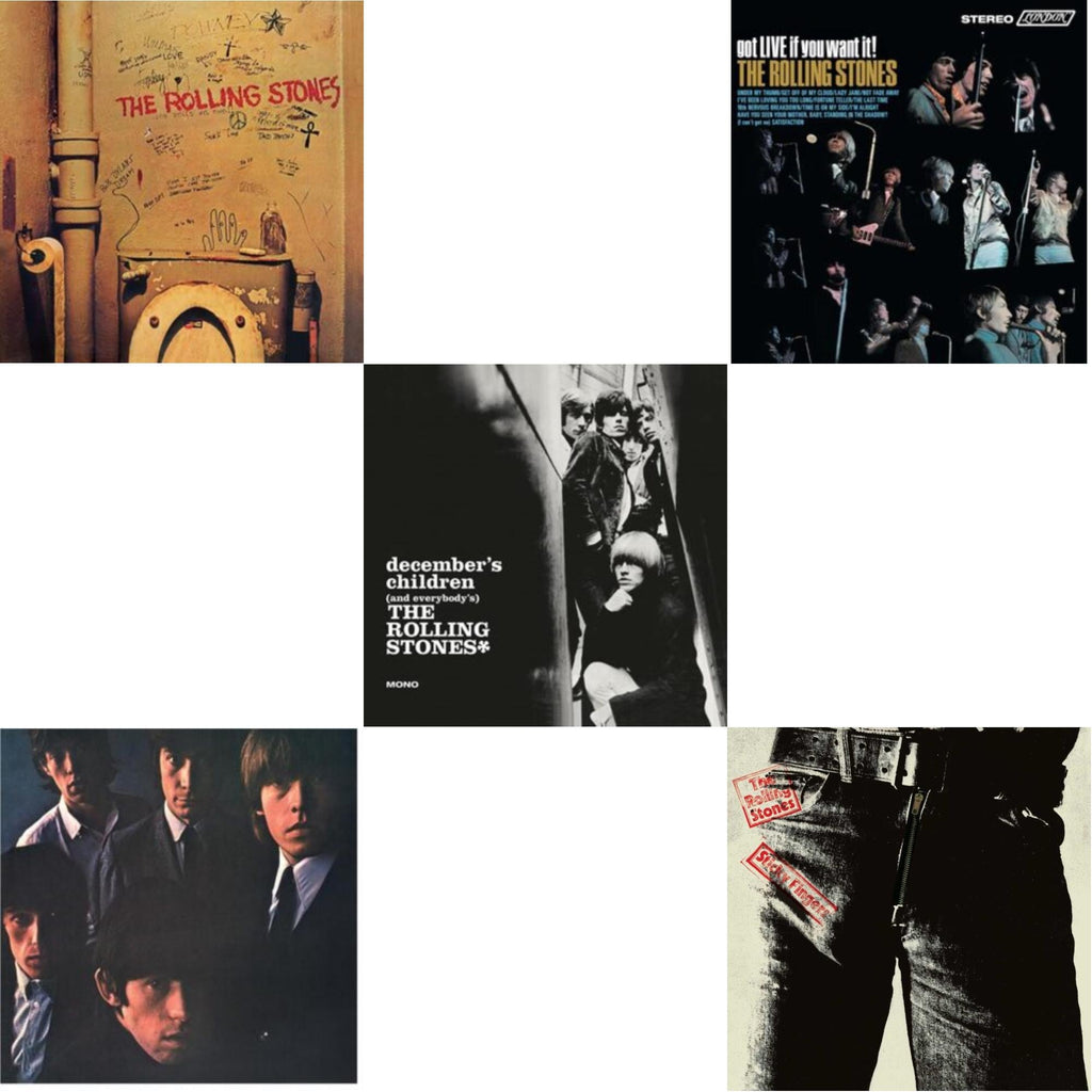 Beggars Banquet & Rolling Stones No.2 (180G) & December's Children (& Everybody's) & Got Live If You Want It! & Sticky Fingers