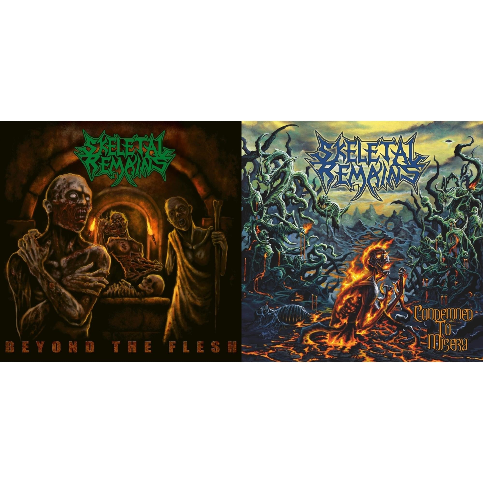 Beyond The Flesh (180G/Reissue) & Condemned To Misery (180G/Reissue)