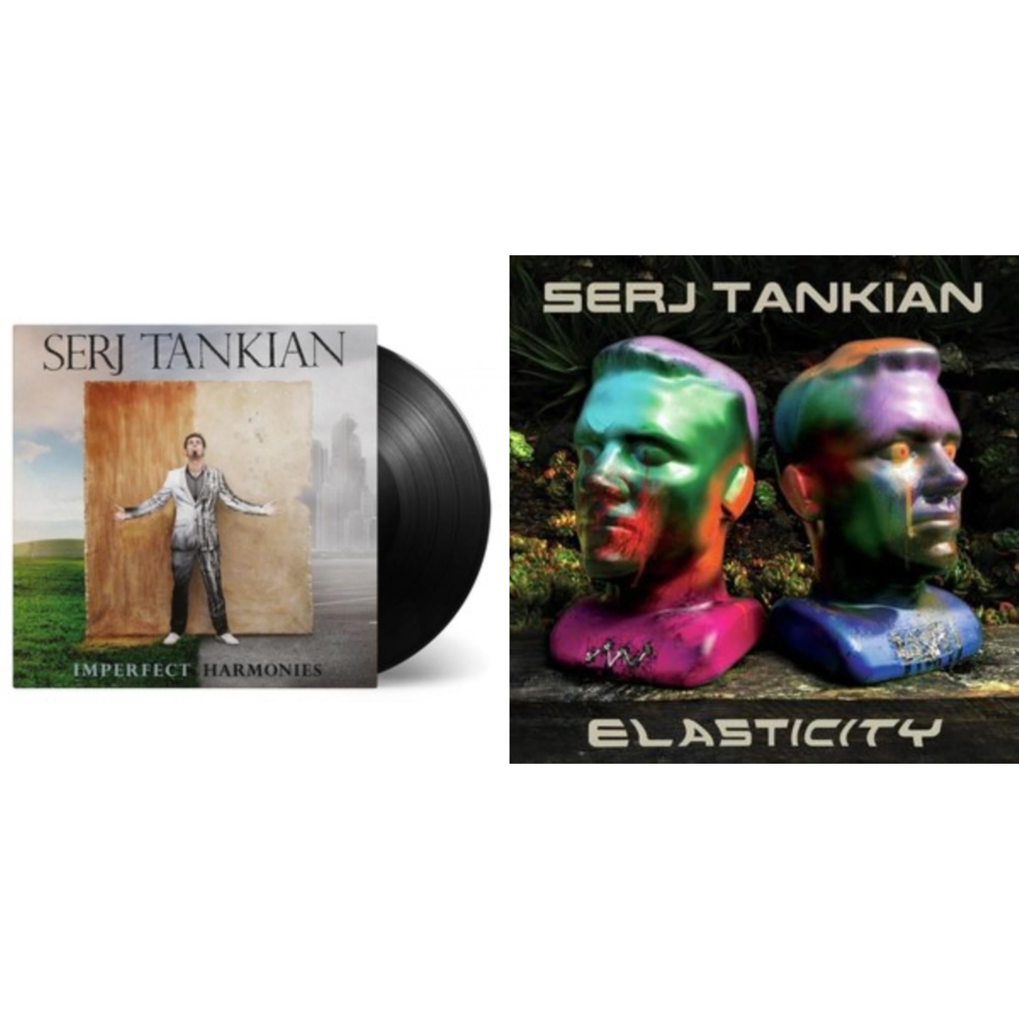 Serj Tankian - Elasticity & Imperfect Harmonies (180G) - LP Vinyl Bundle