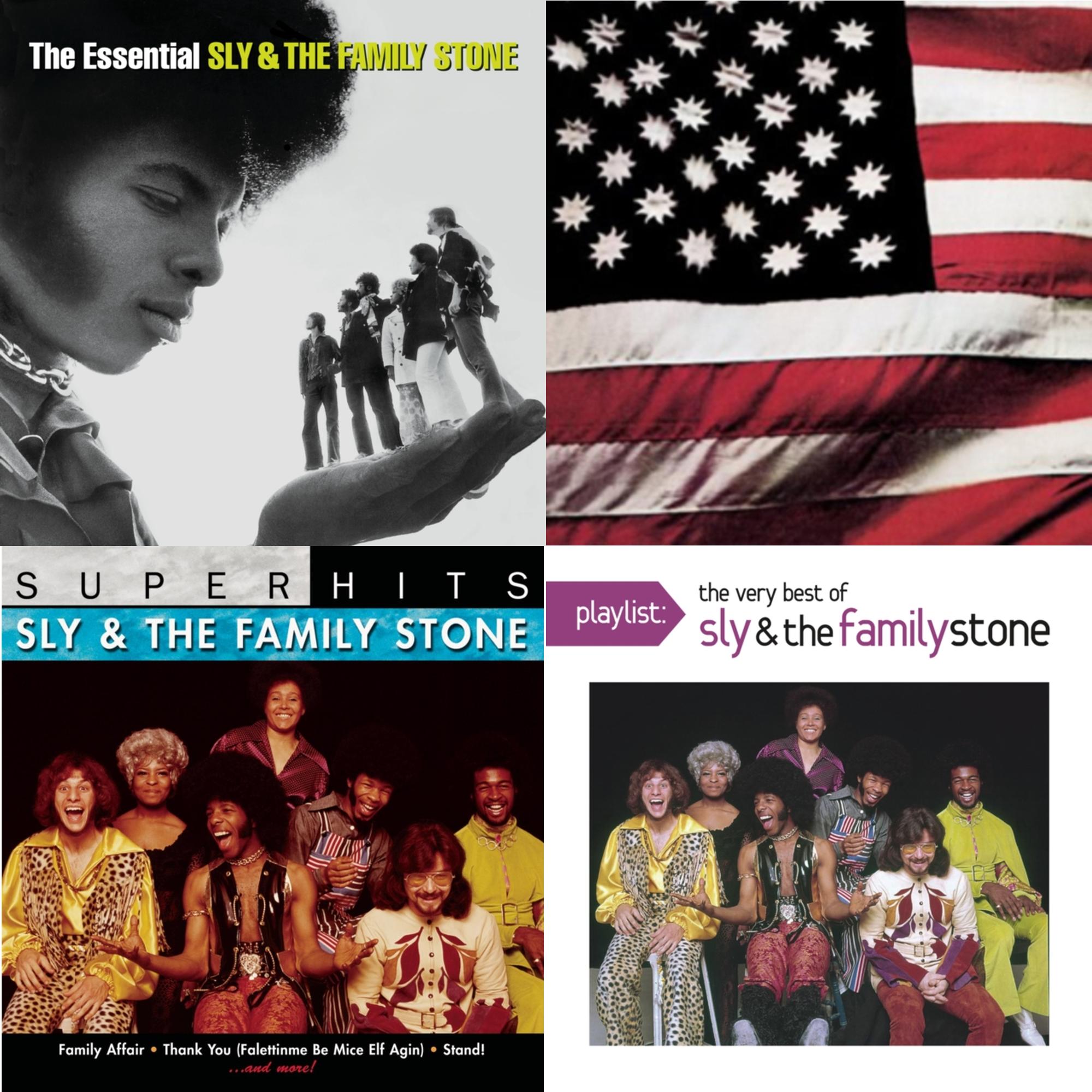 Essential Sly & Family Stone & There's A Riot Goin On & Super Hits & Playlist: Very Best Of Sly & Family Stone
