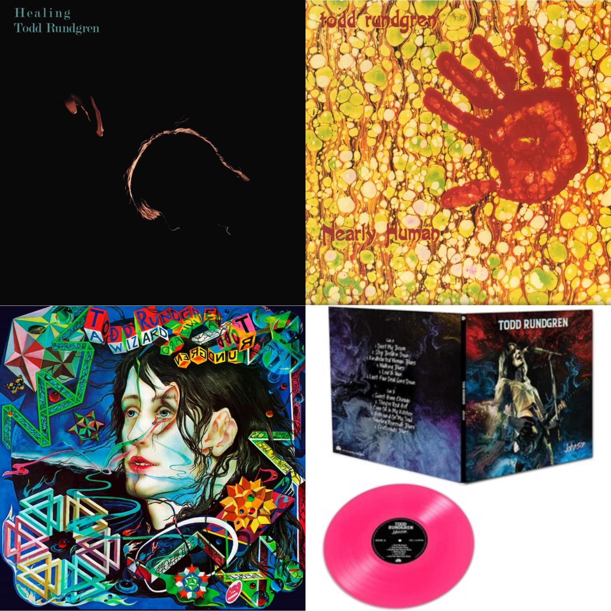 Healing (Clear LP Vinyl/Translucent Blue 7Inch) & Nearly Human (180G/Translucent Yellow LP Vinyl/Limited Tour Edition) & Wizard A True Star (Turquoise Blue Vinyl/Limited/2LP/Tour Edition/Gatefold Cover/180G) & Johnson (Pink LP Vinyl)