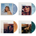 Midnights (X) (Moonstone Blue LP Vinyl) & Midnights (X) (Jade Green LP Vinyl) & Midnights (X) (Blood Moon LP Vinyl) & 1989 (Taylor's Version) (2LP/Crystal Skies Blue Vinyl)