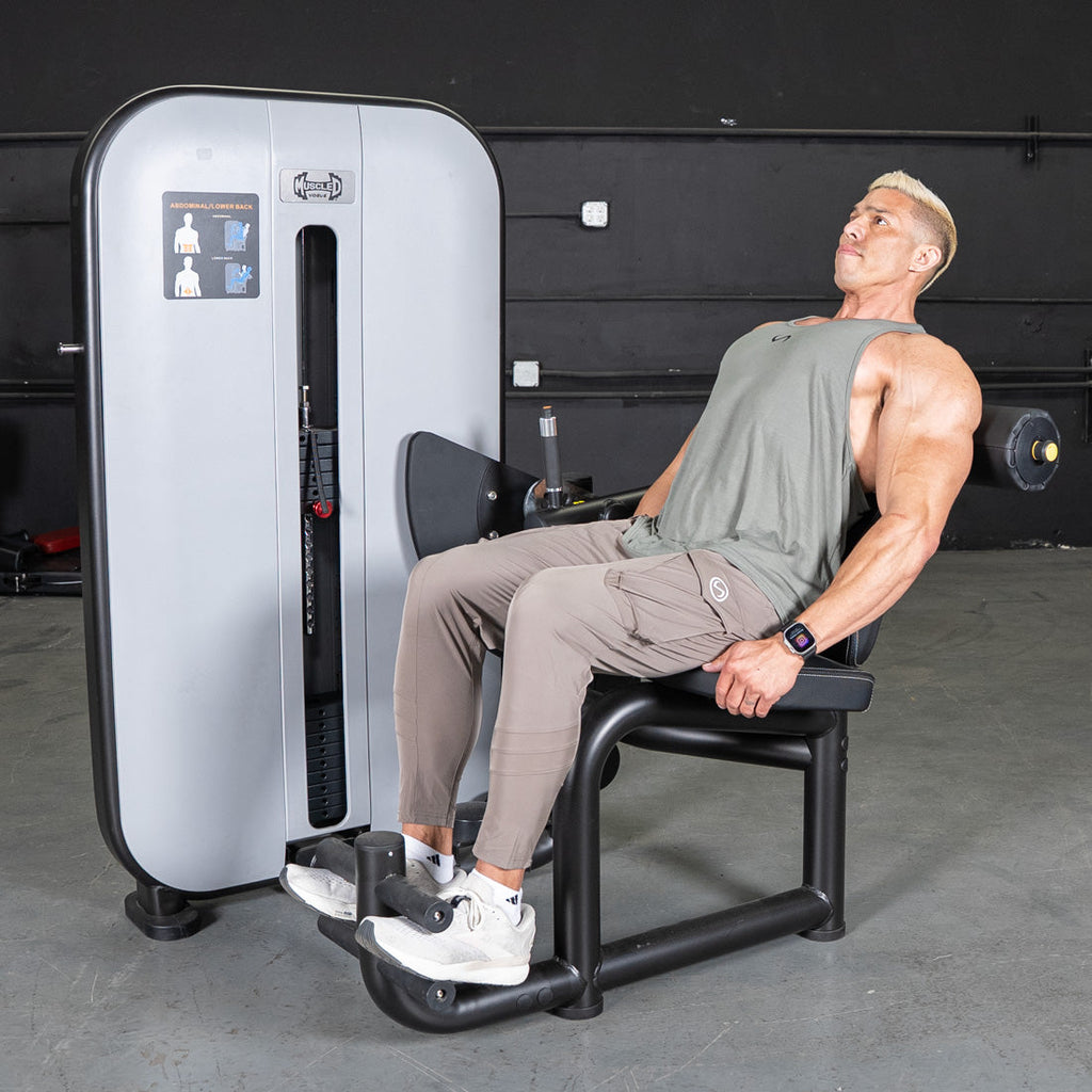 Vogue Selectorized AB/Back Combo | Muscle D Fitness Core Machine