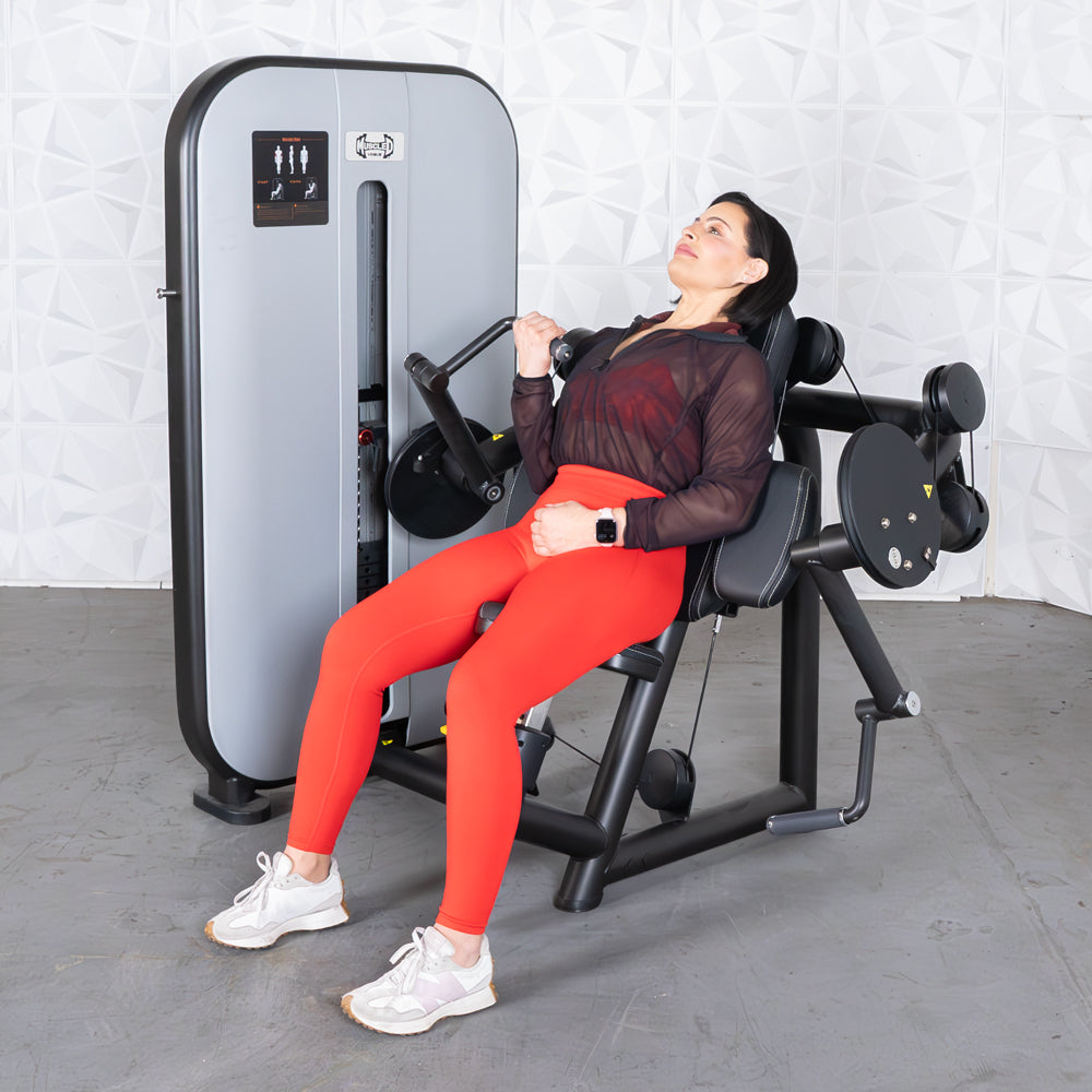 Vogue Iso-Lateral Biceps Curl by Muscle D Fitness – Commercial Arm Machine