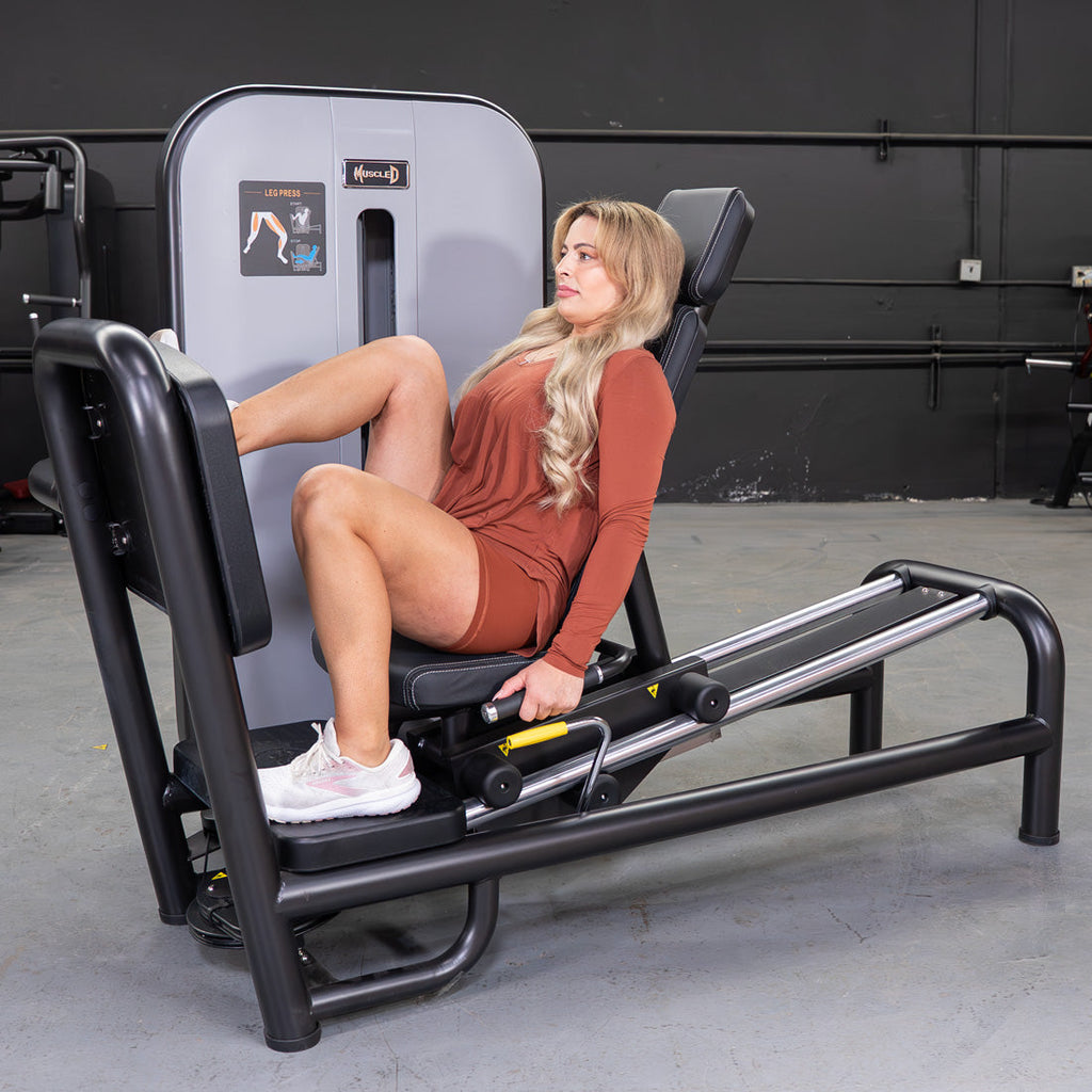 Vogue Selectorized Leg Press | 240lb Stack | Muscle D