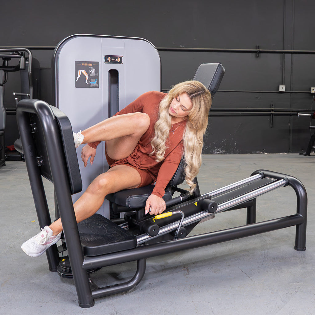 Vogue Selectorized Leg Press | 240lb Stack | Muscle D