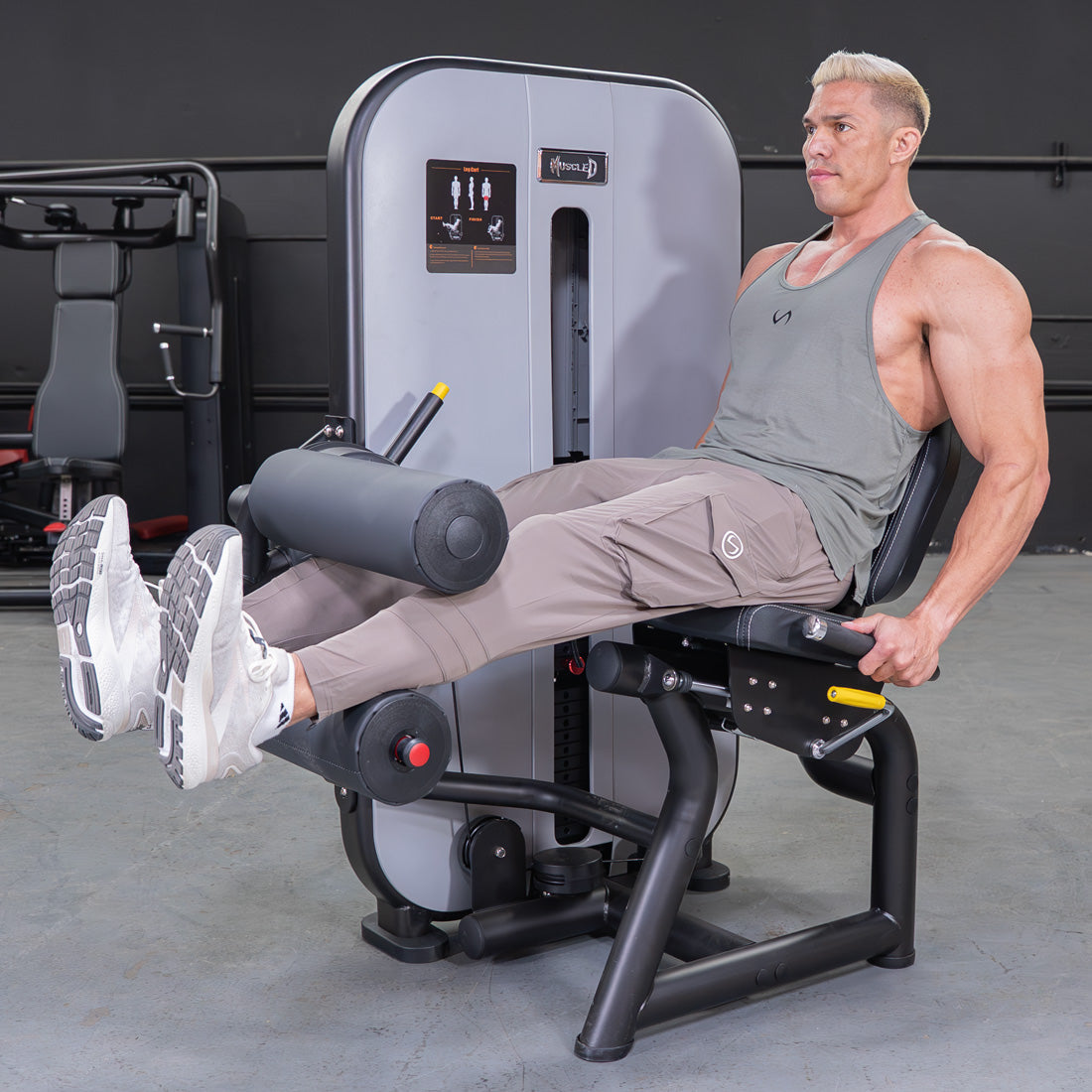 Vogue Seated Leg Curl | Commercial Hamstring Machine | MDF
