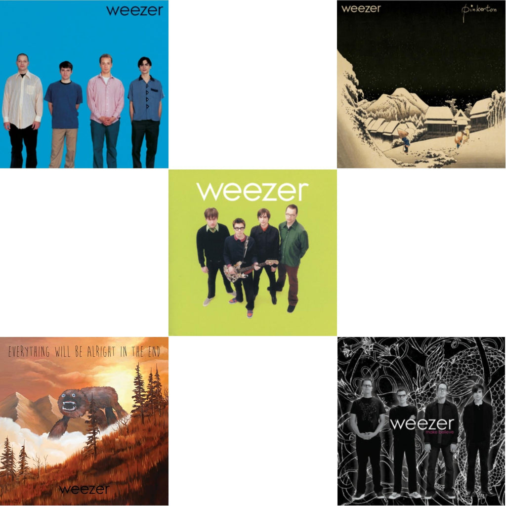 Everything Will Be Alright In The End & Weezer (Blue Album) & Pinkerton & Weezer (Green Album) & Make Believe