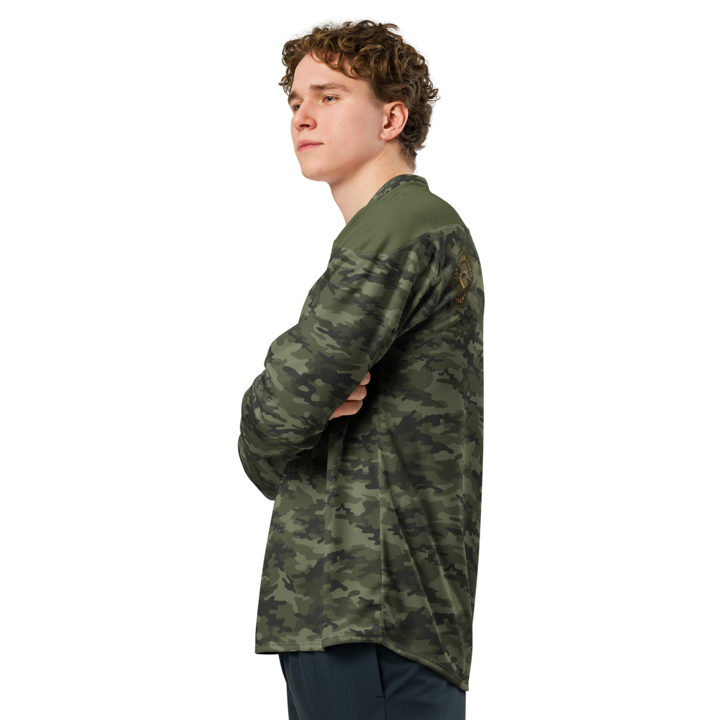 The Casual Camo Company (Woodland) Hockey Style Jersey