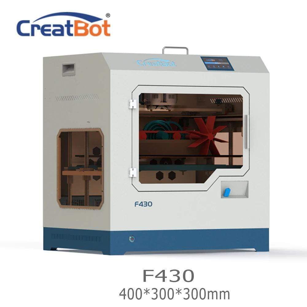CreatBot F430 Dual Extruder Large Enclosed Chamber 3D Printer Bundle