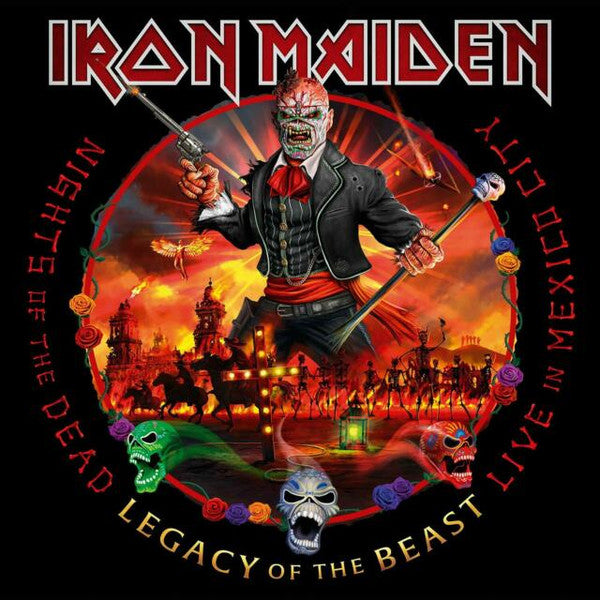 Iron Maiden - Nights Of The Dead, Legacy Of The Beast: Live In Mexico City (X) (3LP/180G) & Somewhere In Time & Live After Death