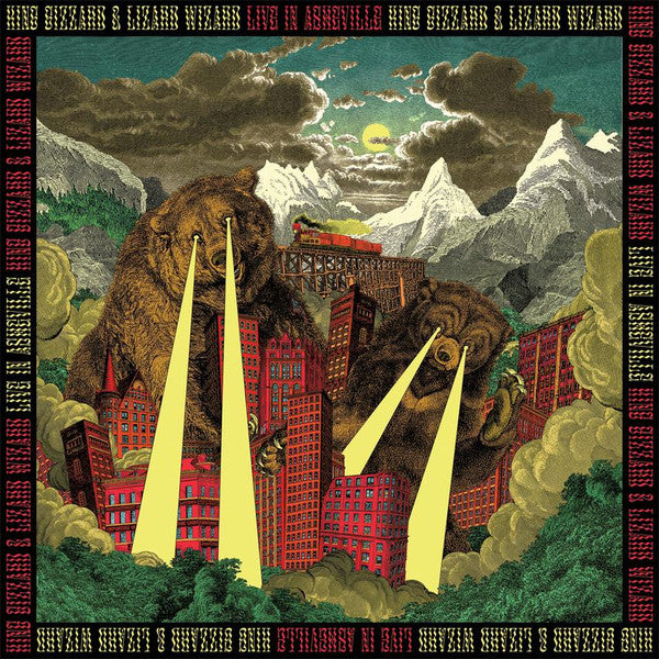 King Gizzard & The Lizard Wizard - Live In Adelaide '19 (Fuzz Club Official Bootleg) & Live In Asheville '19 (Fuzz Club Official Bootleg) & Live In Melbourne '21 (Yellow Vinyl/2LP) (I) & Changes (Recycled Black Wax LP Vinyl) & Live In Brussels '19