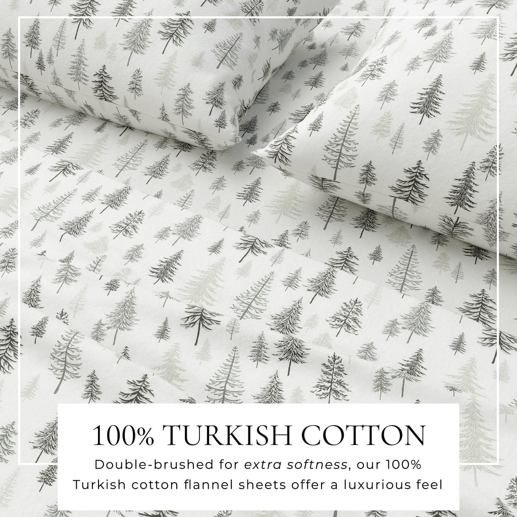 4-Piece Turkish Cotton Flannel Sheet - Stratton Collection