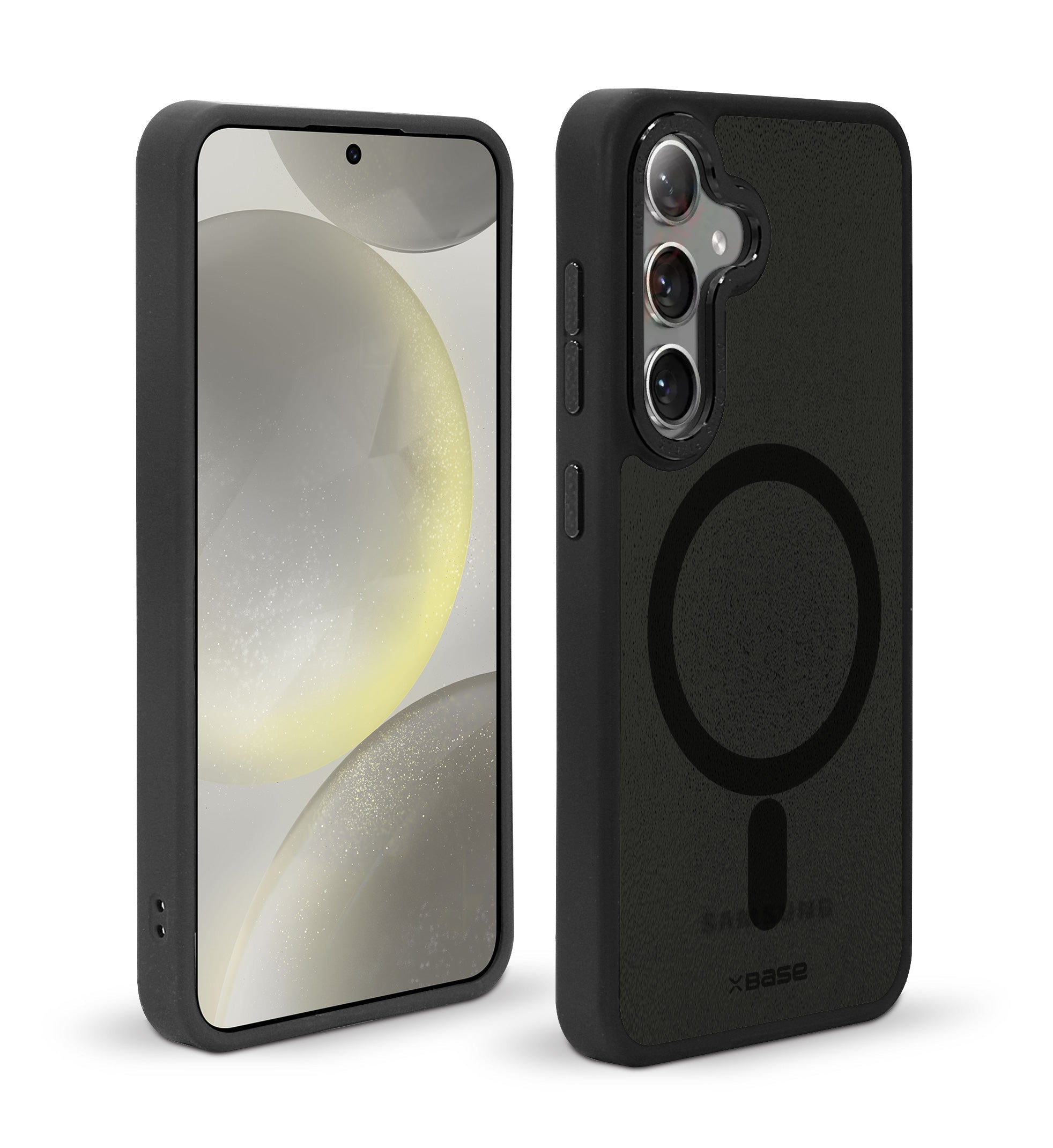 xBase Base Samsung S24 Plus - DuoHybrid MagSafe Compatible Reinforced Protective Case - Black