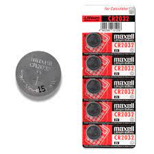 Maxell CR2032 Lithium Batteries - 1 Pack - 5 count