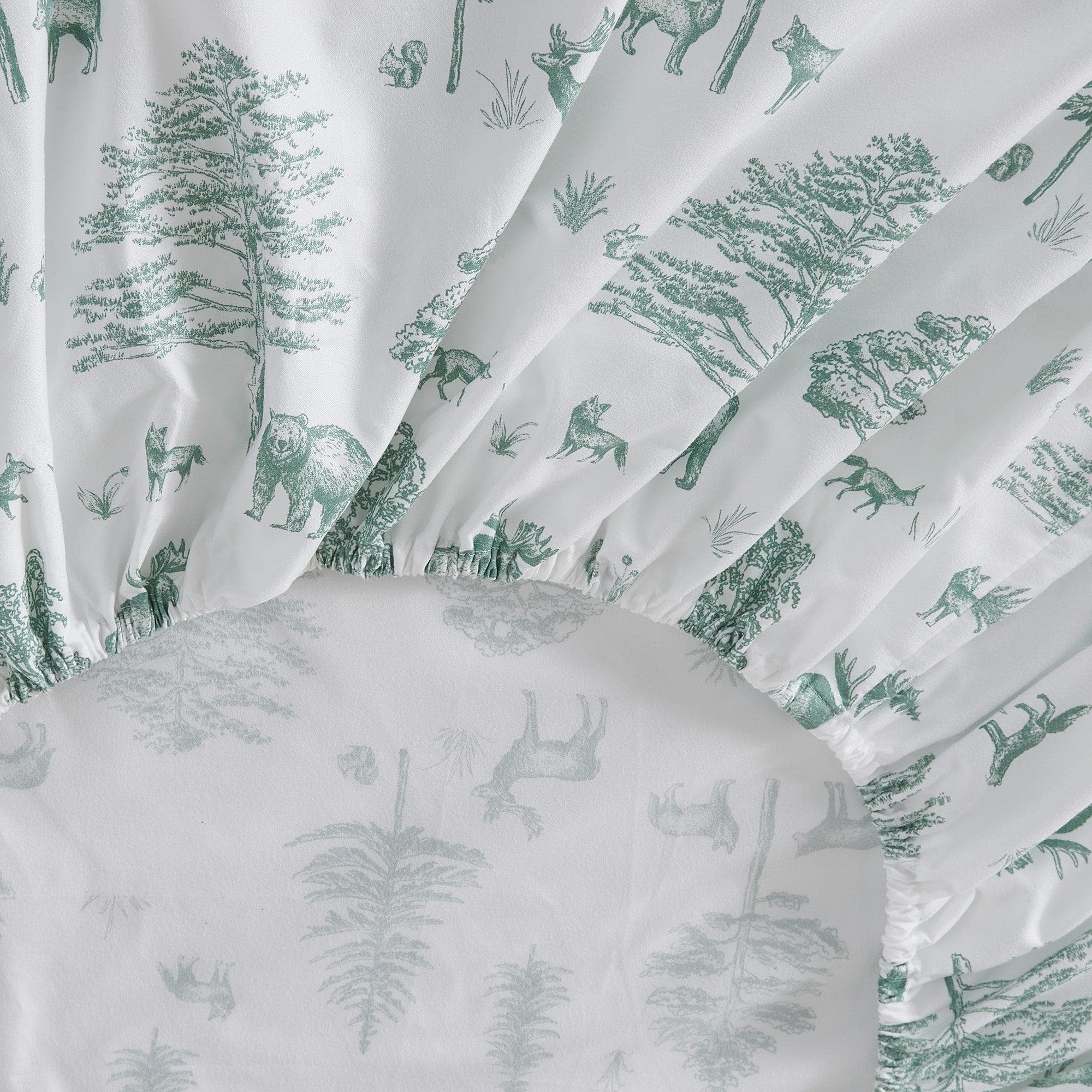 4-Piece Lodge Microfiber Sheet - Mountain Ridge Collection