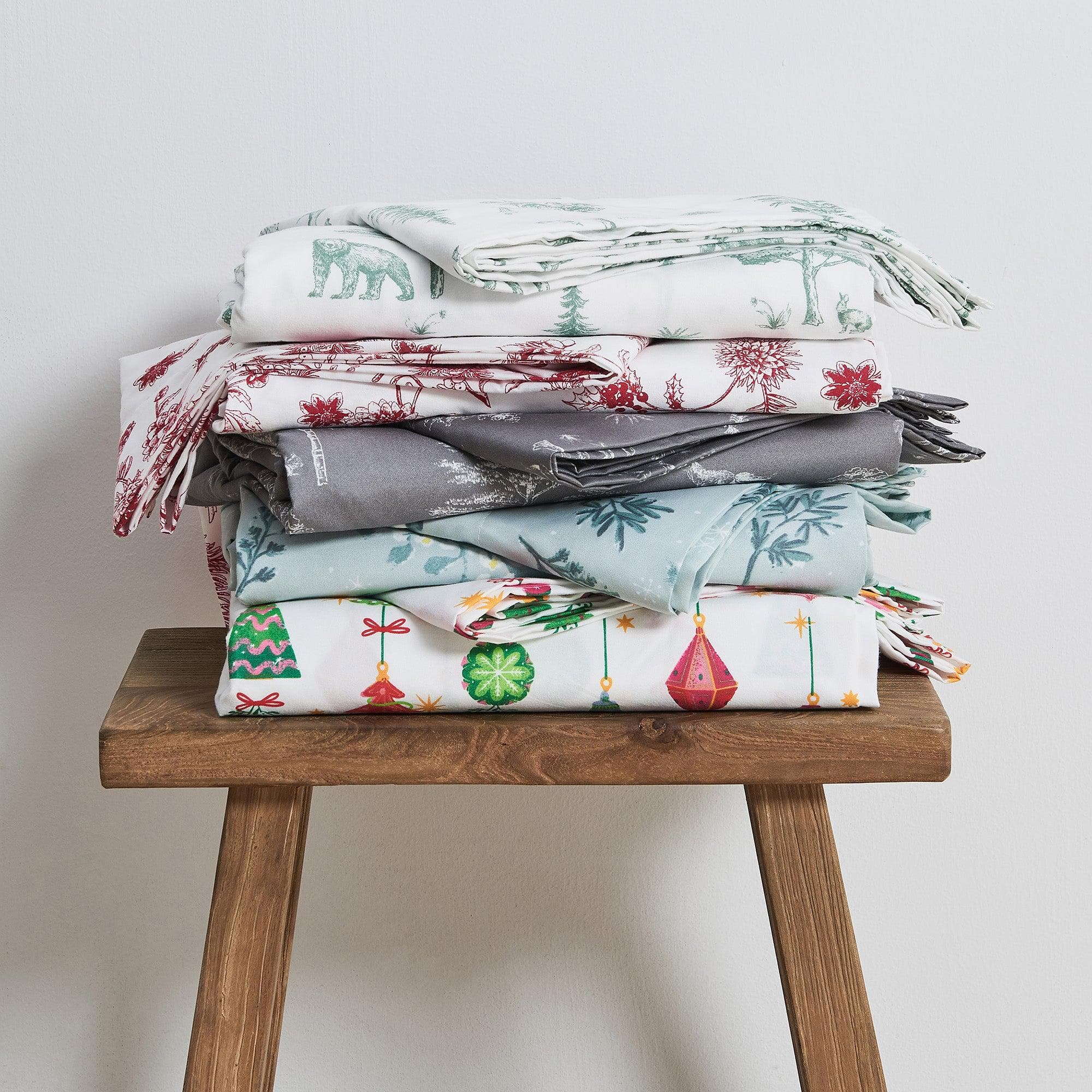 4-Piece Lodge Microfiber Sheet - Mountain Ridge Collection