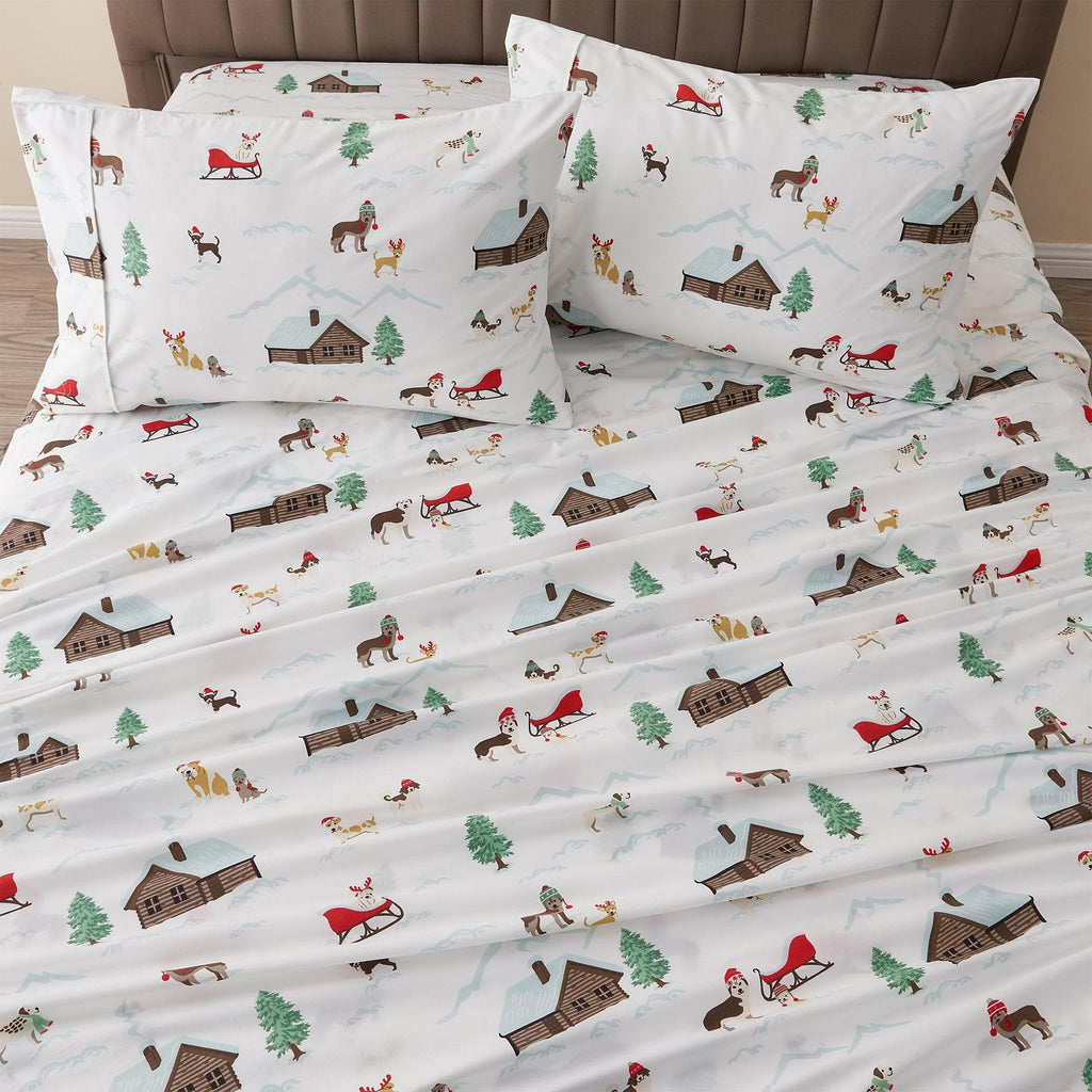 4-Piece Lodge Microfiber Sheet - Mountain Ridge Collection